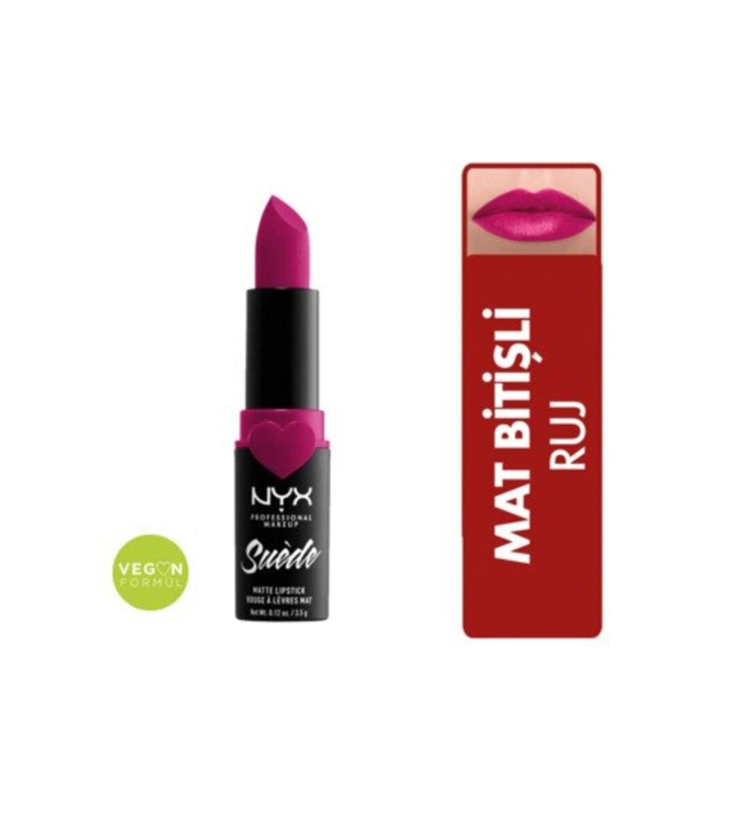 NYX Professional Makeup Professional Makeup Suede Matte Lipstick Clinger