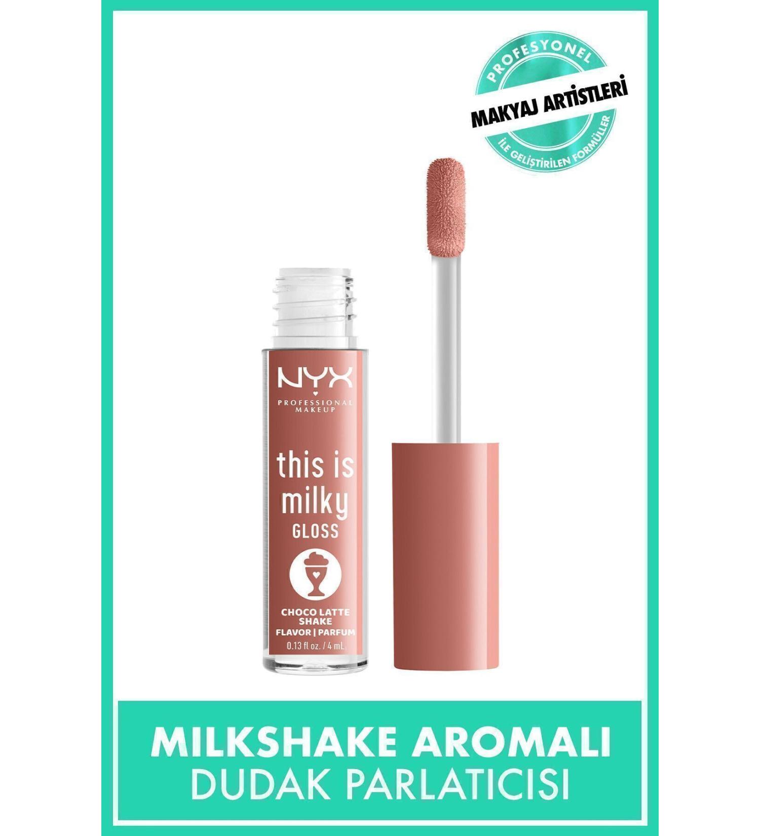 NYX Professional Makeup This Is Milky Gloss Lip Gloss Moo-dy Peach