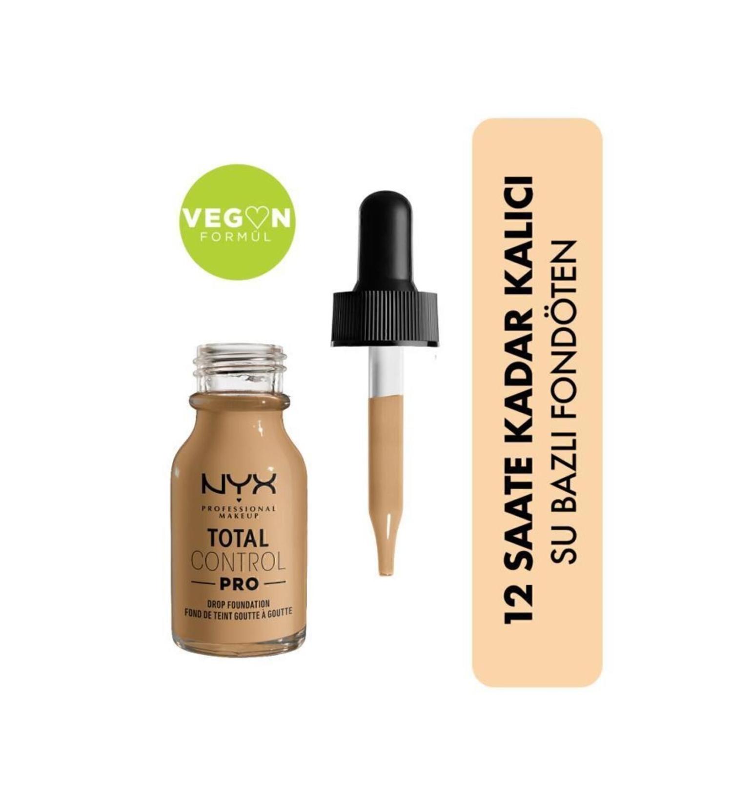 NYX Professional Makeup Total Control Pro Drop Foundation Beige - Foundation - Buy Online on GoSupps.com