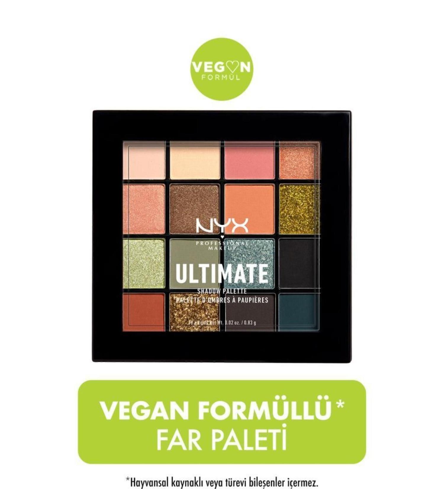 NYX Professional Makeup Utopia Ultimate Eyeshadow Palette 800897207779 - Buy Online on GoSupps.com