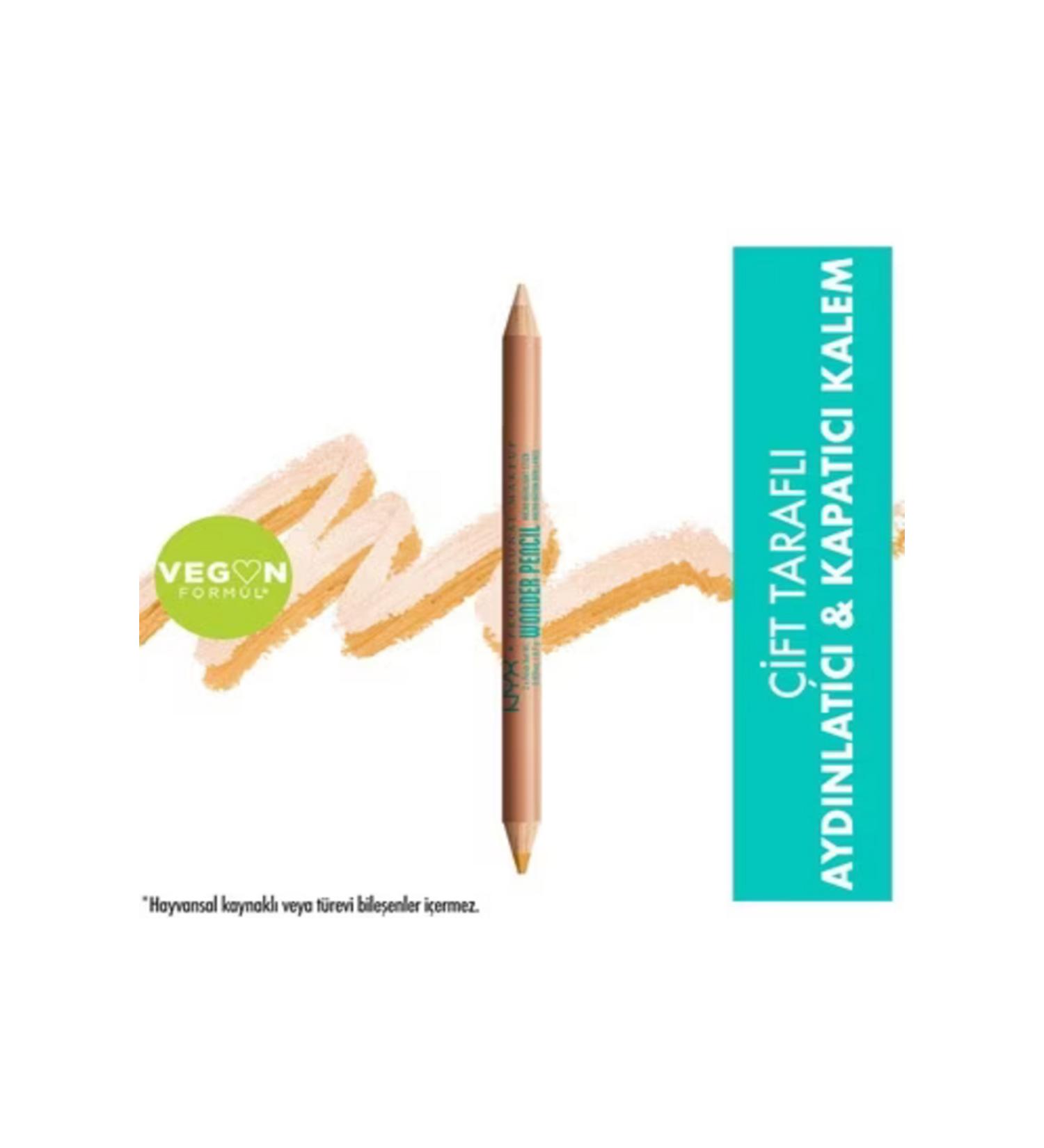 NYX Professional Makeup Wonder Pencil Double-Sided Highlighter & Concealer Pencil Deep