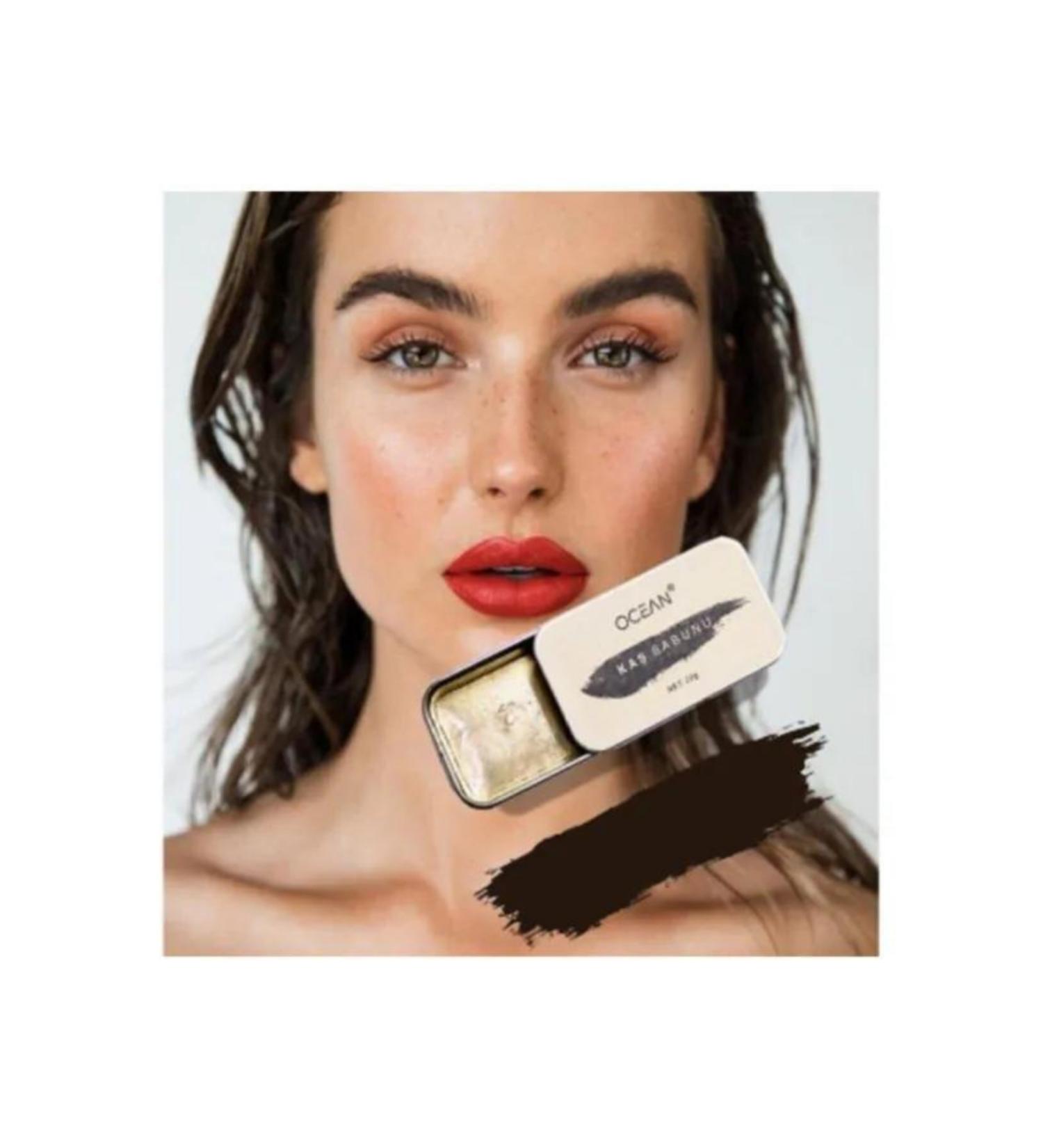 Ocean Special Wooden Boxed Eyebrow Fixing Soap