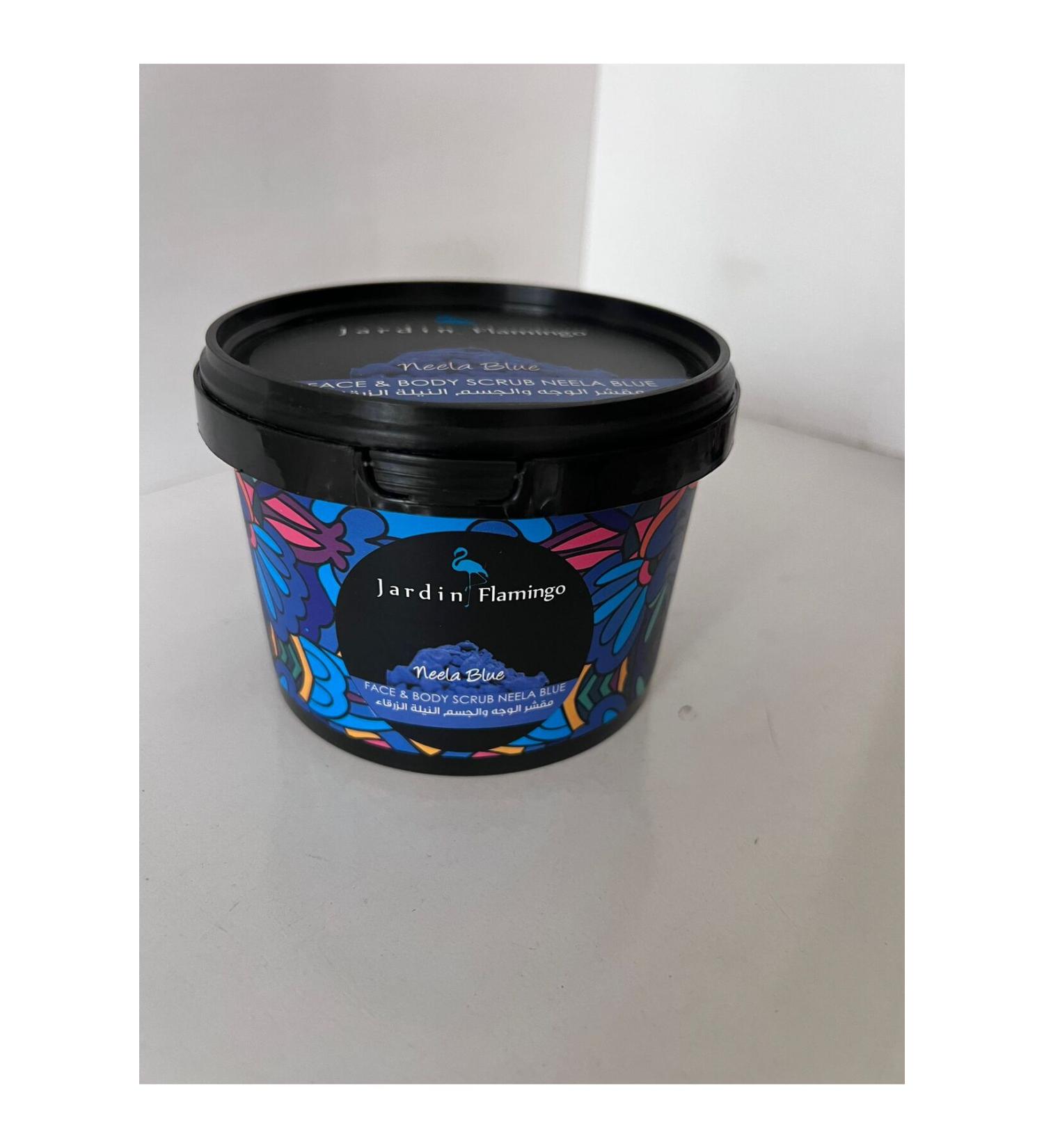 JARD N FLAMINGO FACE & BODY SCRUB NEELA BLUE