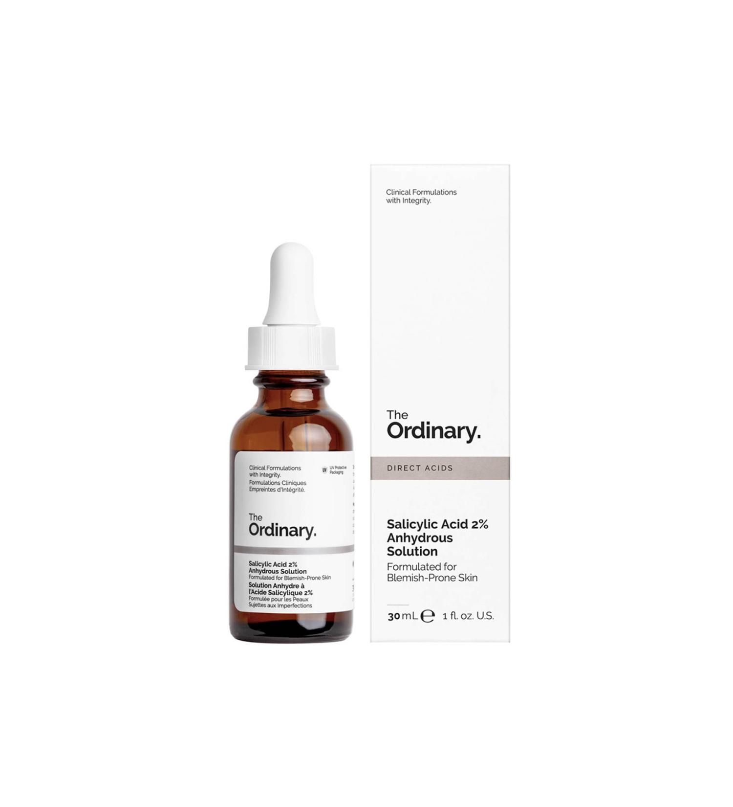 The Ordinary Salicylic Acid 2% Anhydrous Solution 30 ml - Buy Online on GoSupps.com