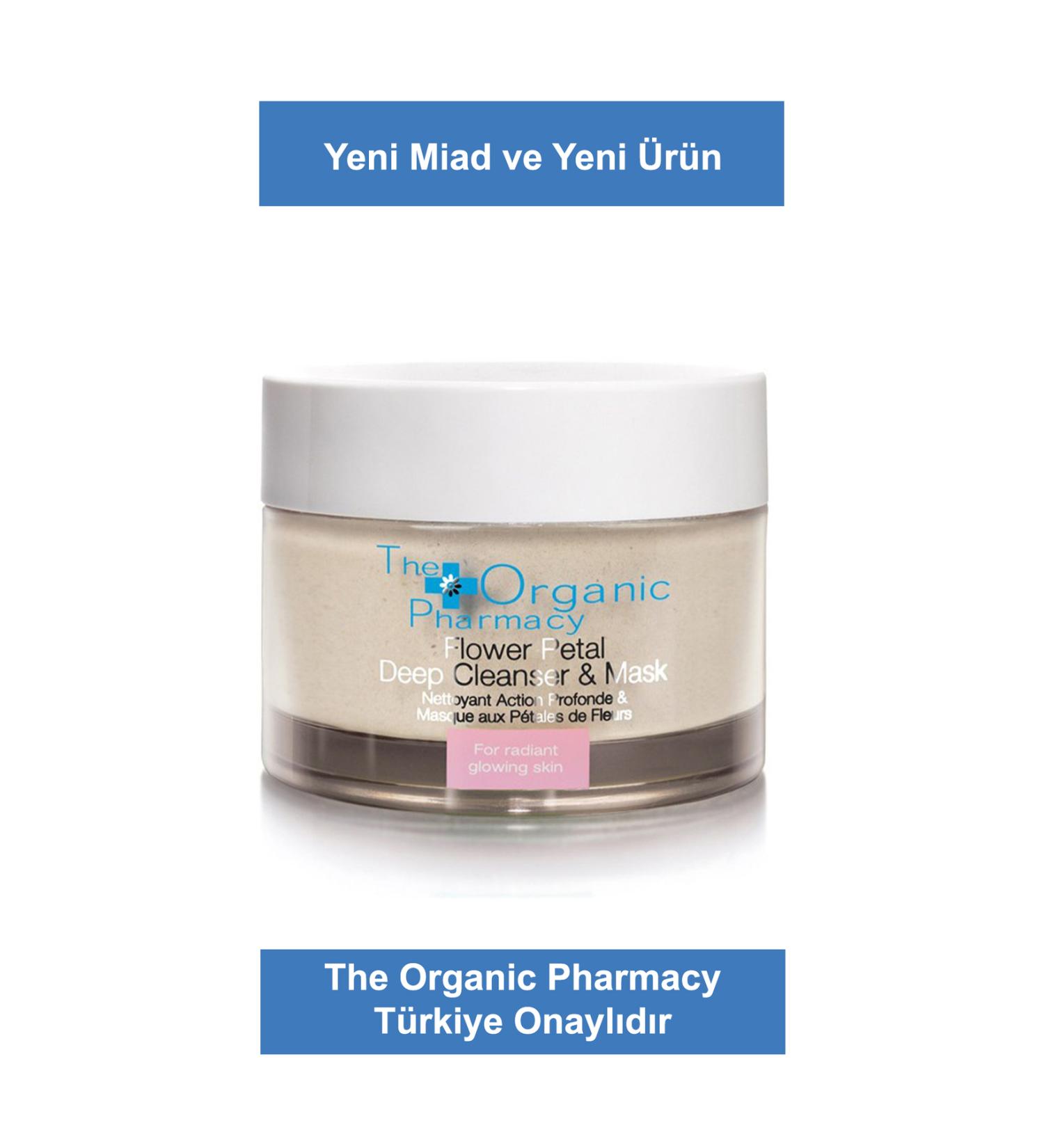 The Organic Pharmacy Flower Petal Deep Cleanser & Mask 40gr (New Product Long Term)