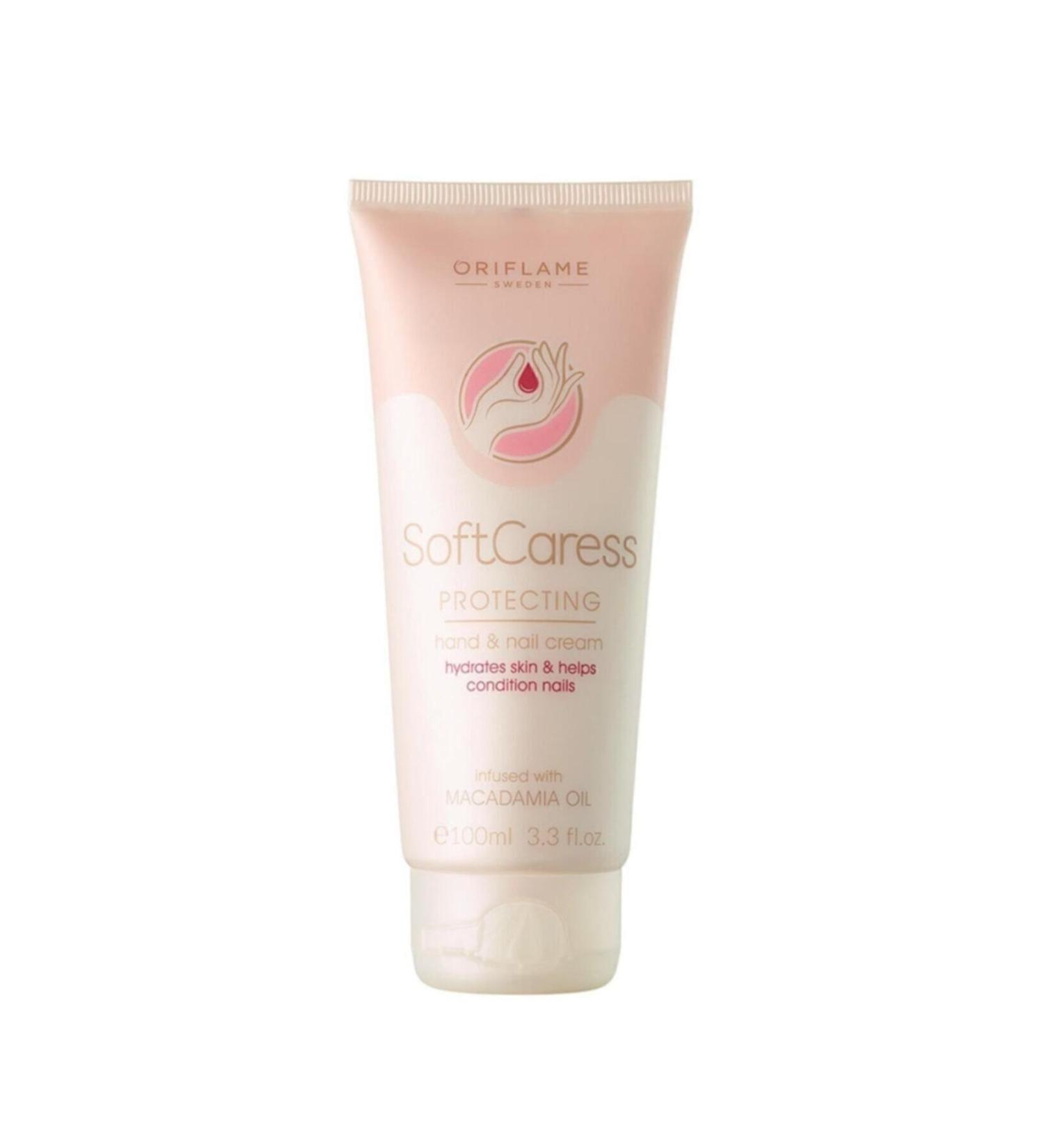 Oriflame Softcaress Protective Hand & Nail Cream Large Size 150ml-4 Pieces