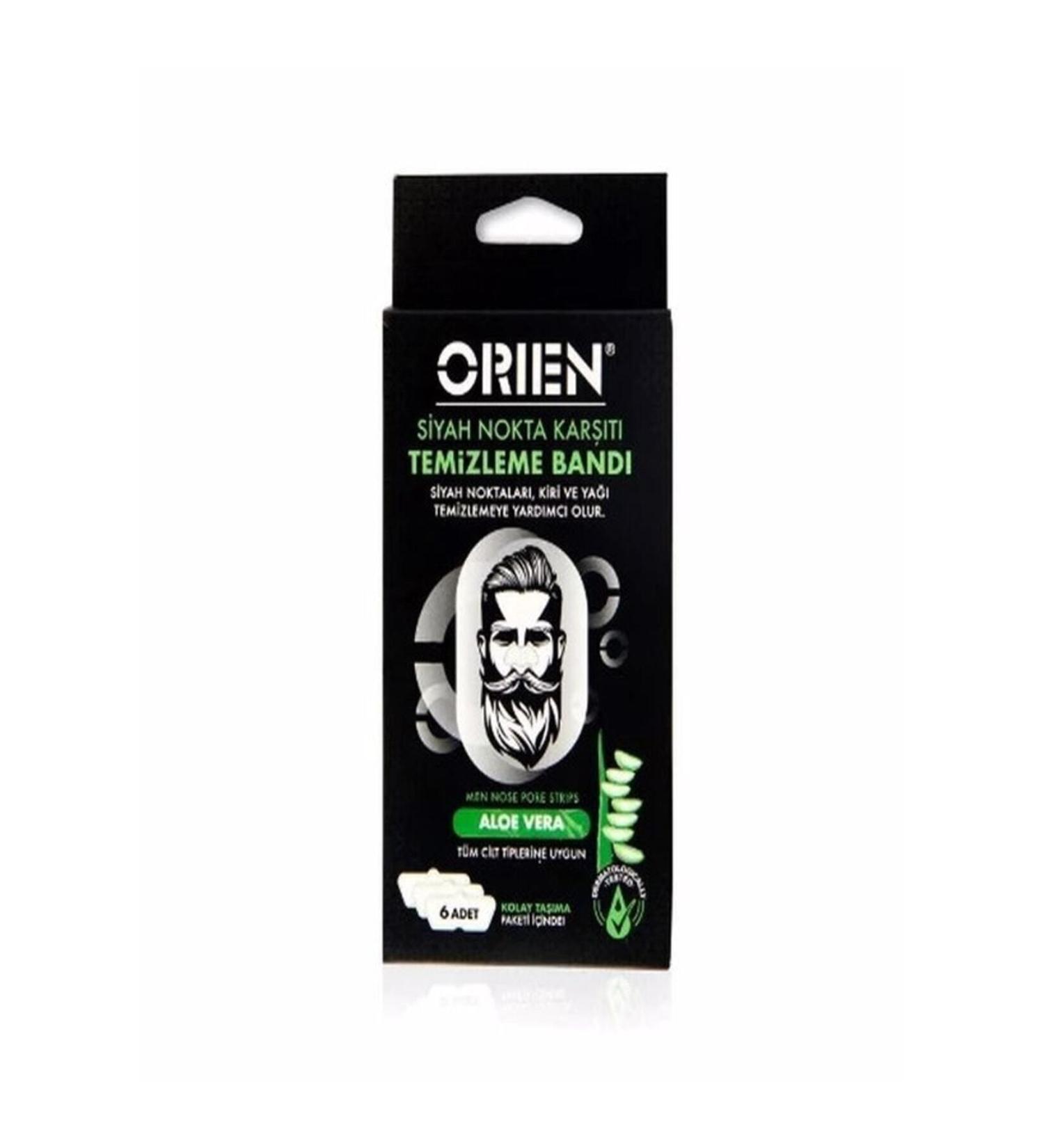 Orien Anti-Blackhead Cleansing Strip Pore Tightening Aloe Vera Men's Skin Care