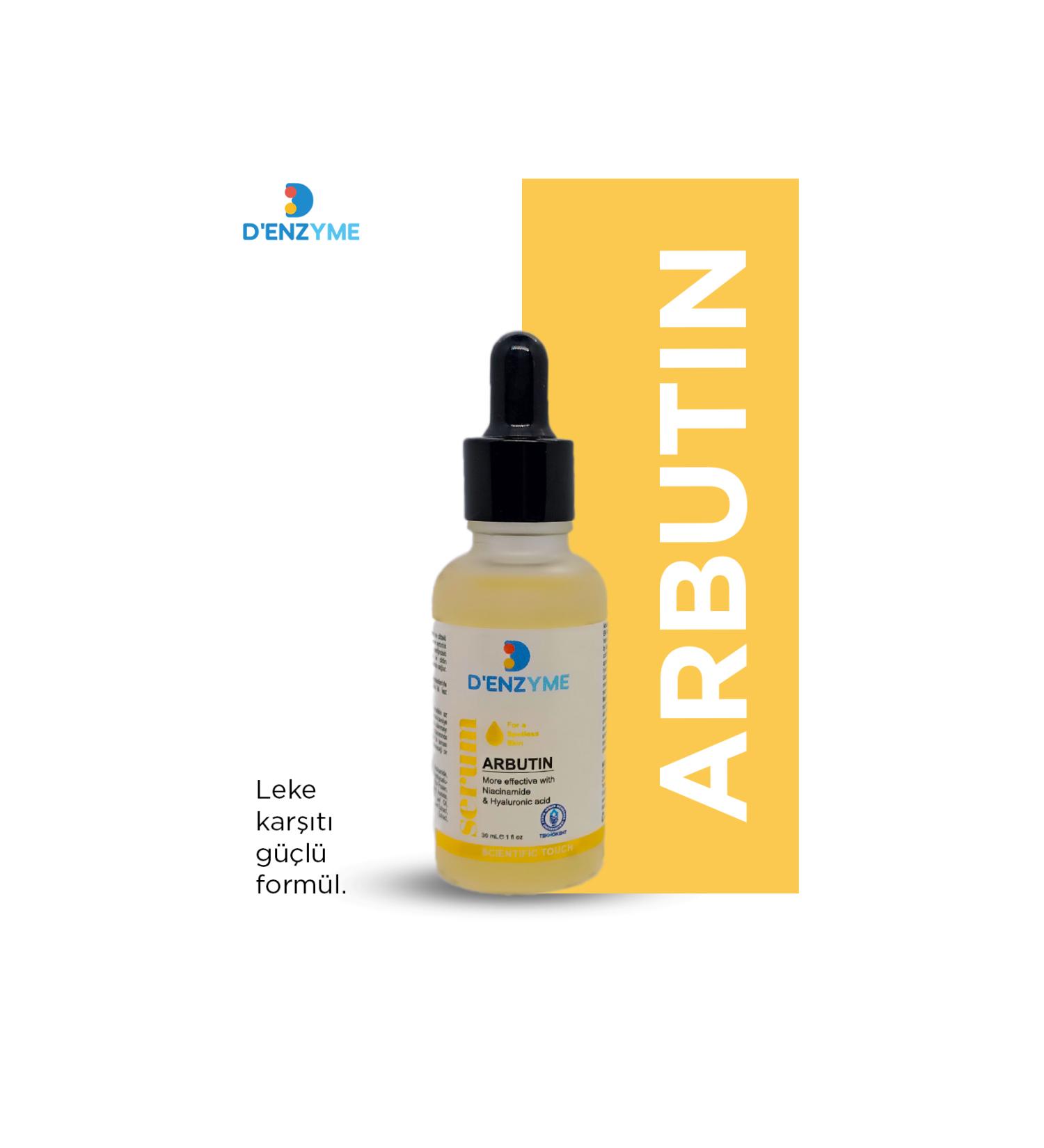 D'ENZYME Arbutin Serum Anti-Spot-Brightening (MORE EFFECTIVE WITH NIACINAMIDE AND HYALURONIC ACID) - Buy Online on GoSupps.com