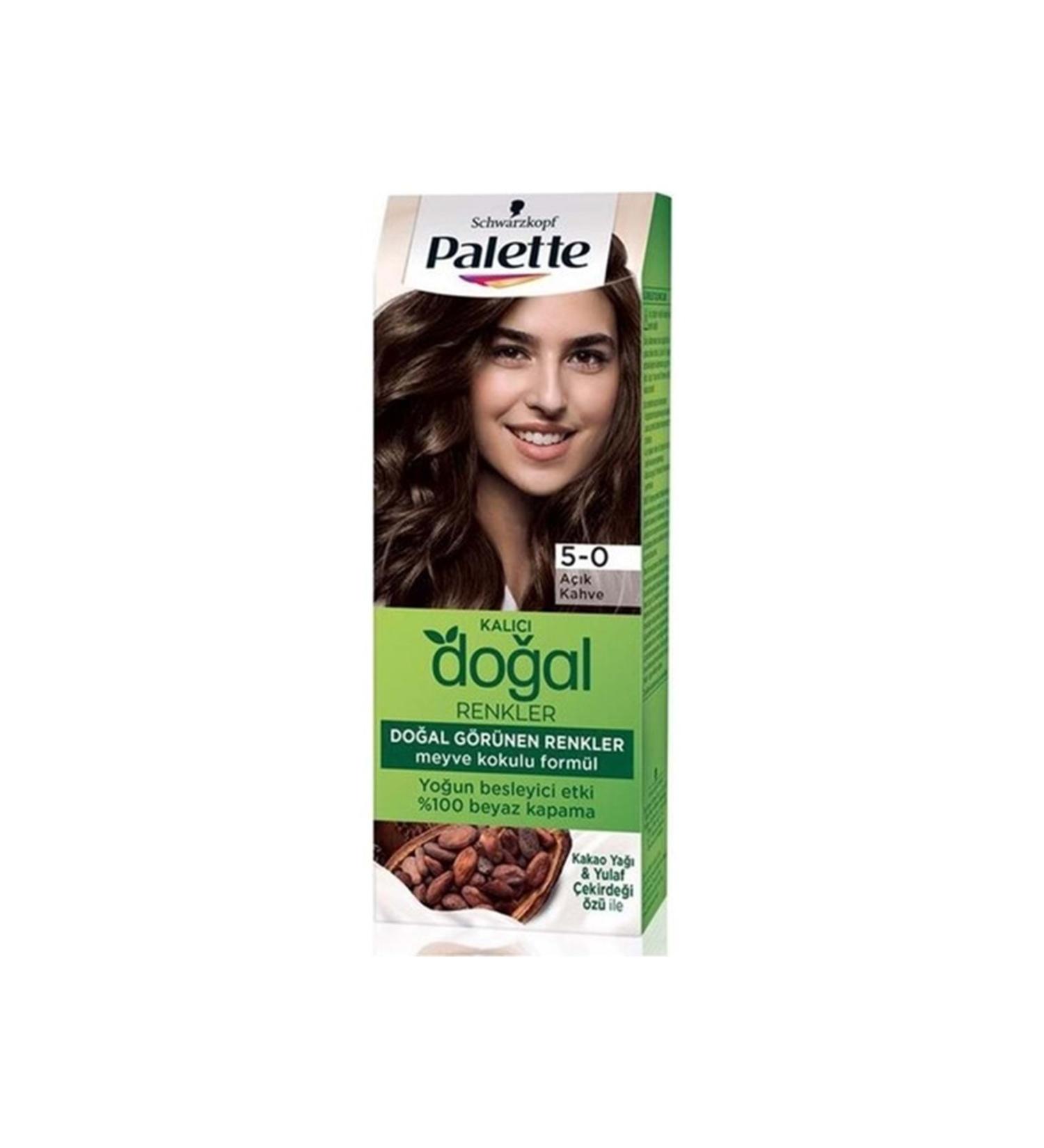 Palette Permanent Natural Colors Set Paint 5-0 Light Brown