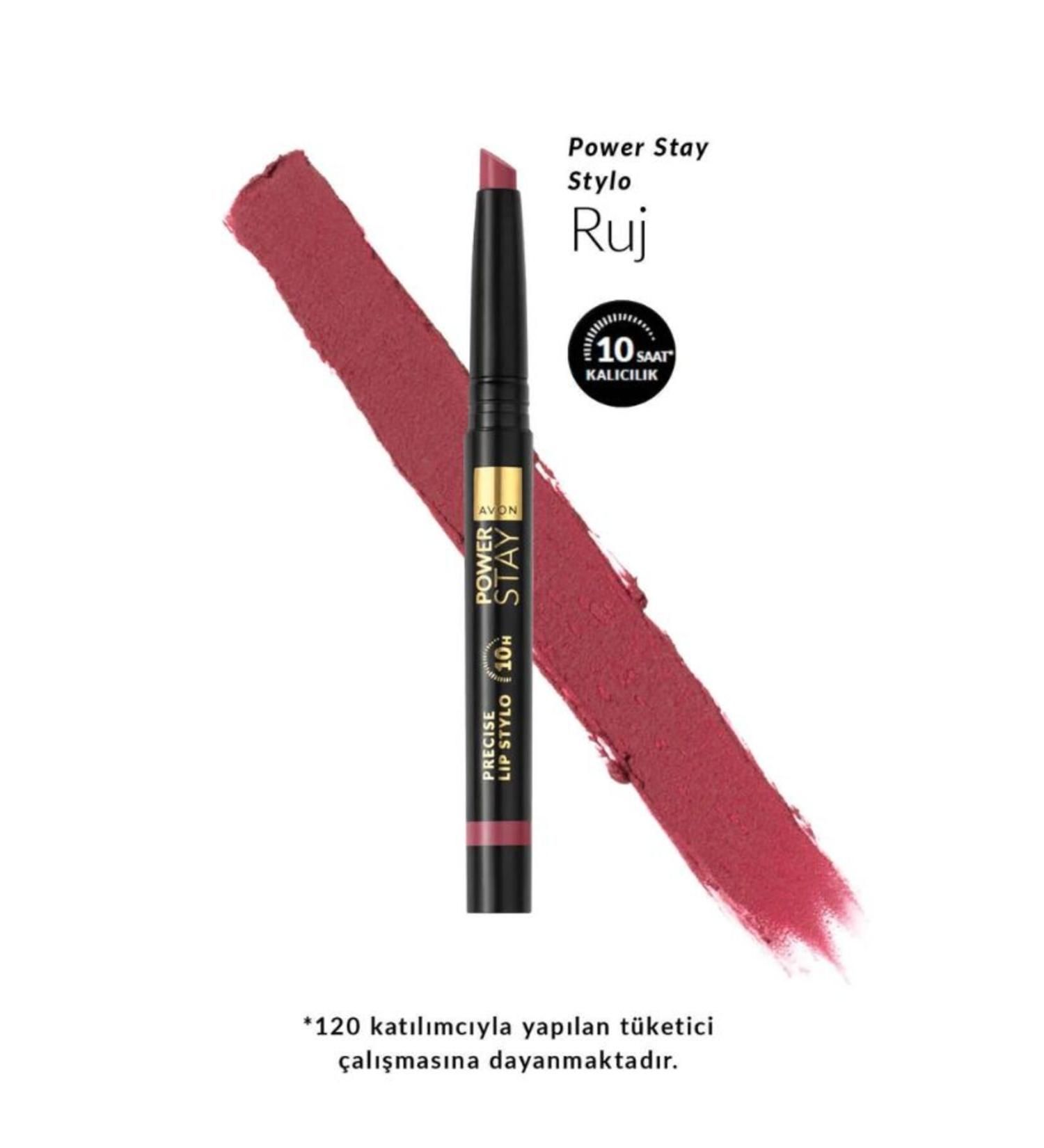 Avon Power Stay Stylo Lipstick-Ma n Character Mauve - Buy Online on GoSupps.com