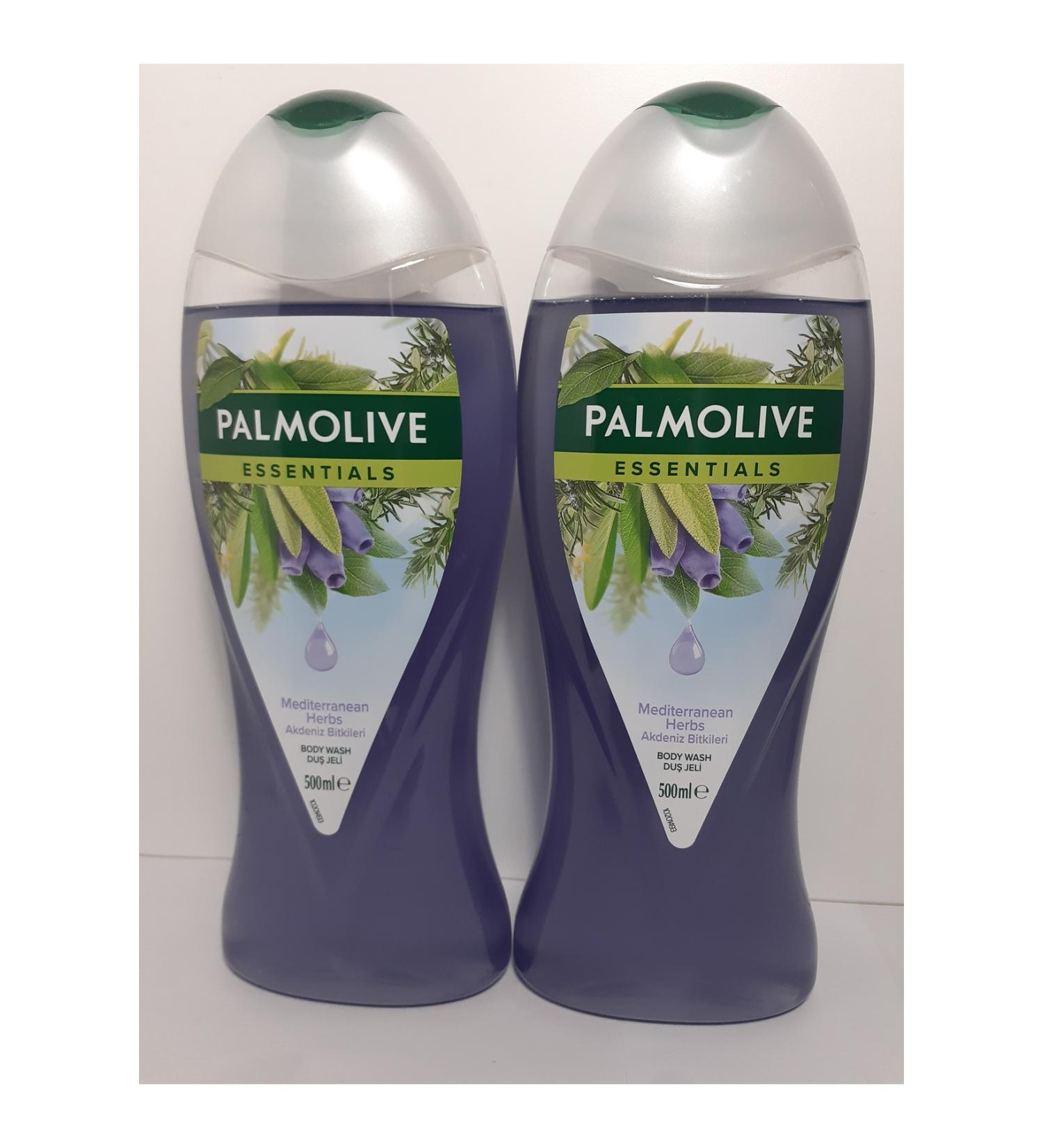 Palmolive Essentials Mediterranean Herbs Mediterranean Herbs Shower Gel 500 Ml 2 Piece Set