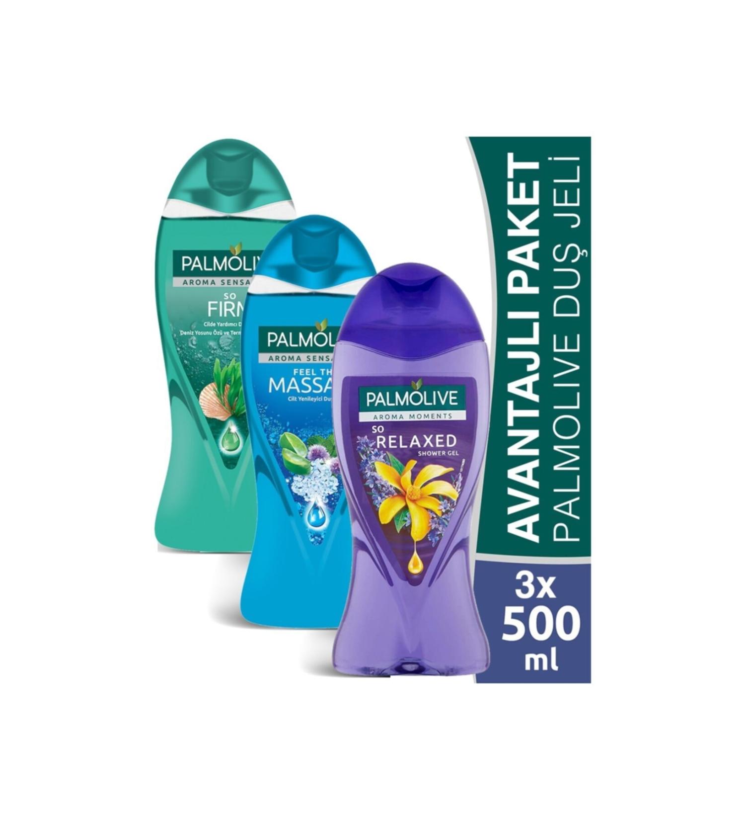 Palmolive Shower Gel Aroma Sensations Series 500mlx3 Pieces