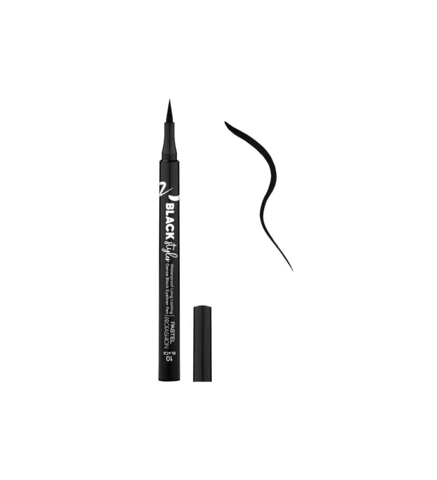 Pastel Profashion Black Styler Waterproof Long Lasting Dense Black Eyeliner No