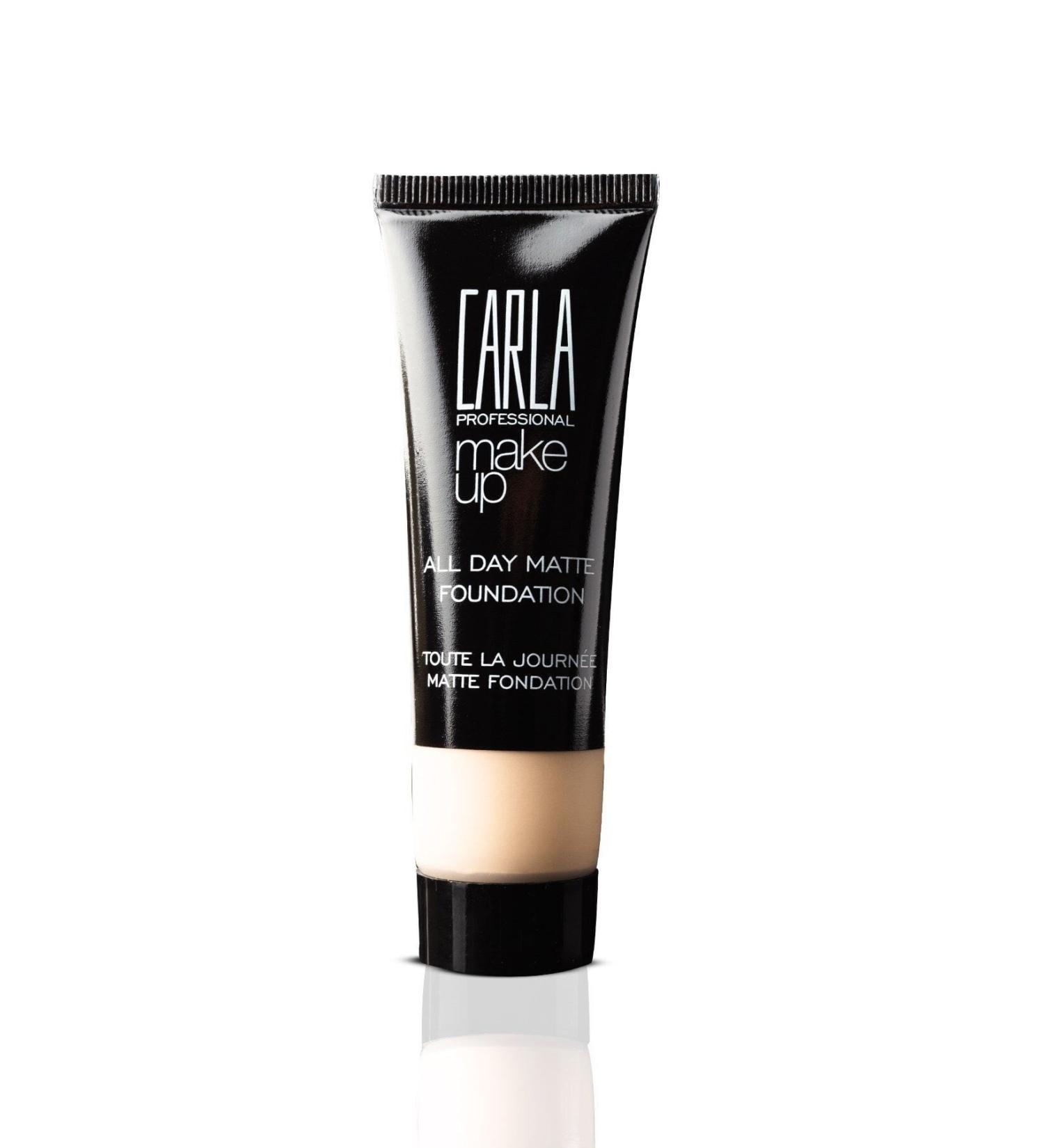 Carla Professional Make Up Foundation - All Day Matte Foundation Open - No: 302