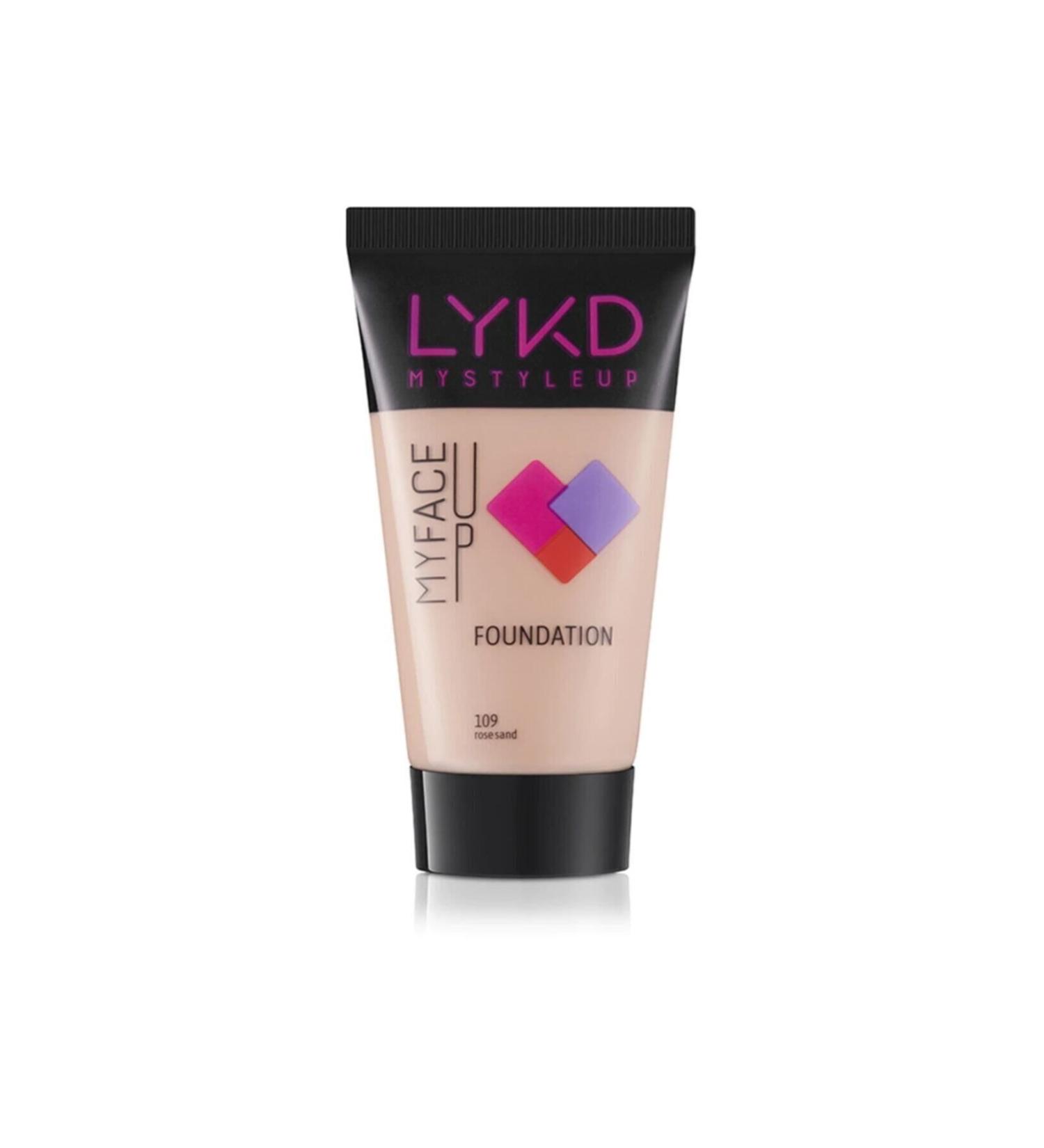 lykd Foundation 109 Rose Sand - Buy Online on GoSupps.com
