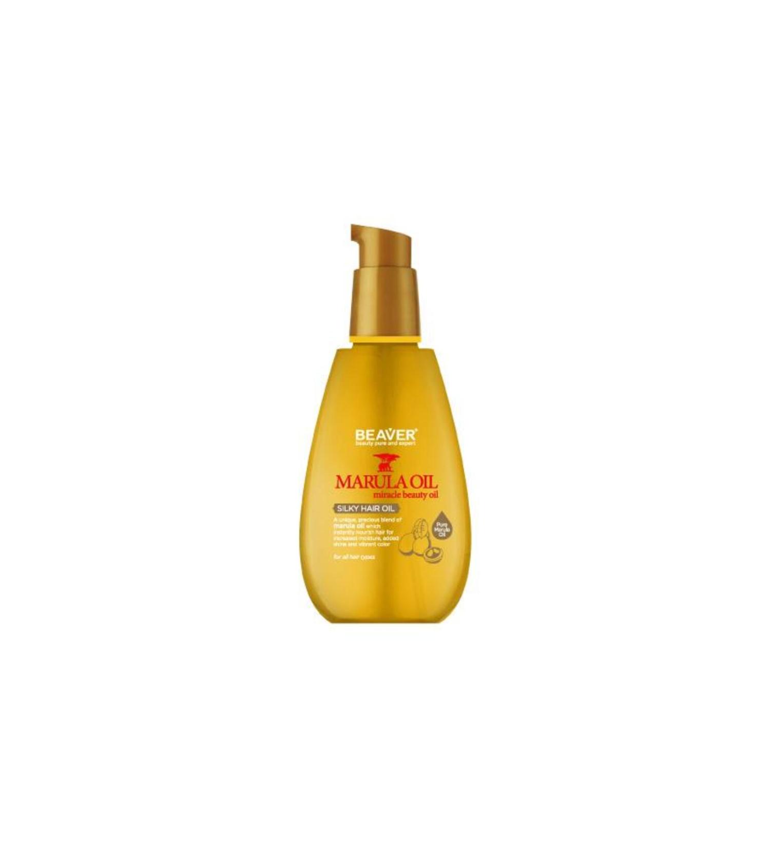 Beaver Marula Oil Silky Hair Oil 100 ml