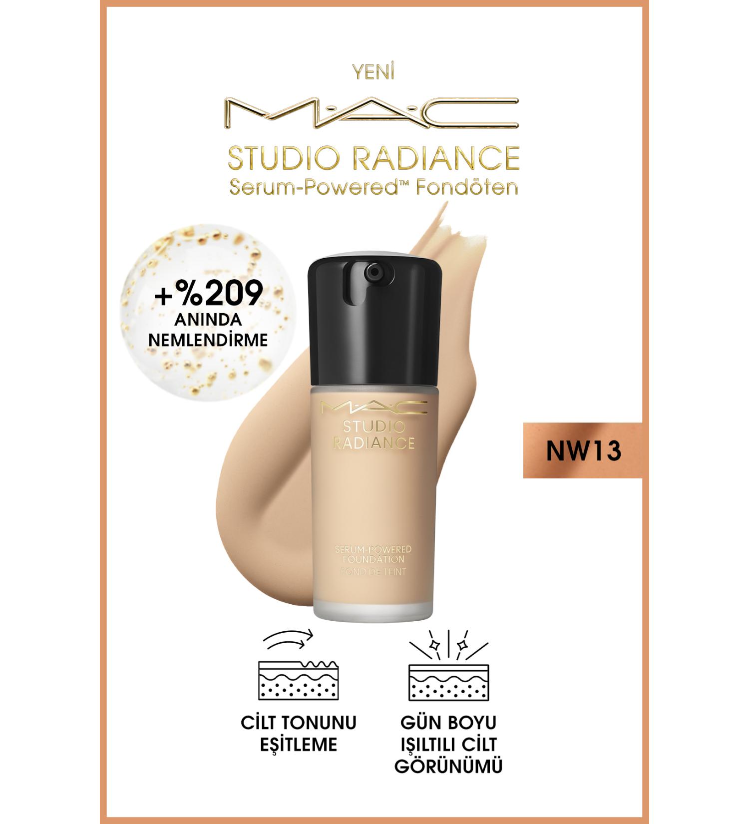 Mac Foundation-NW13 - Studio Radiance Serum-Powered 30 ml