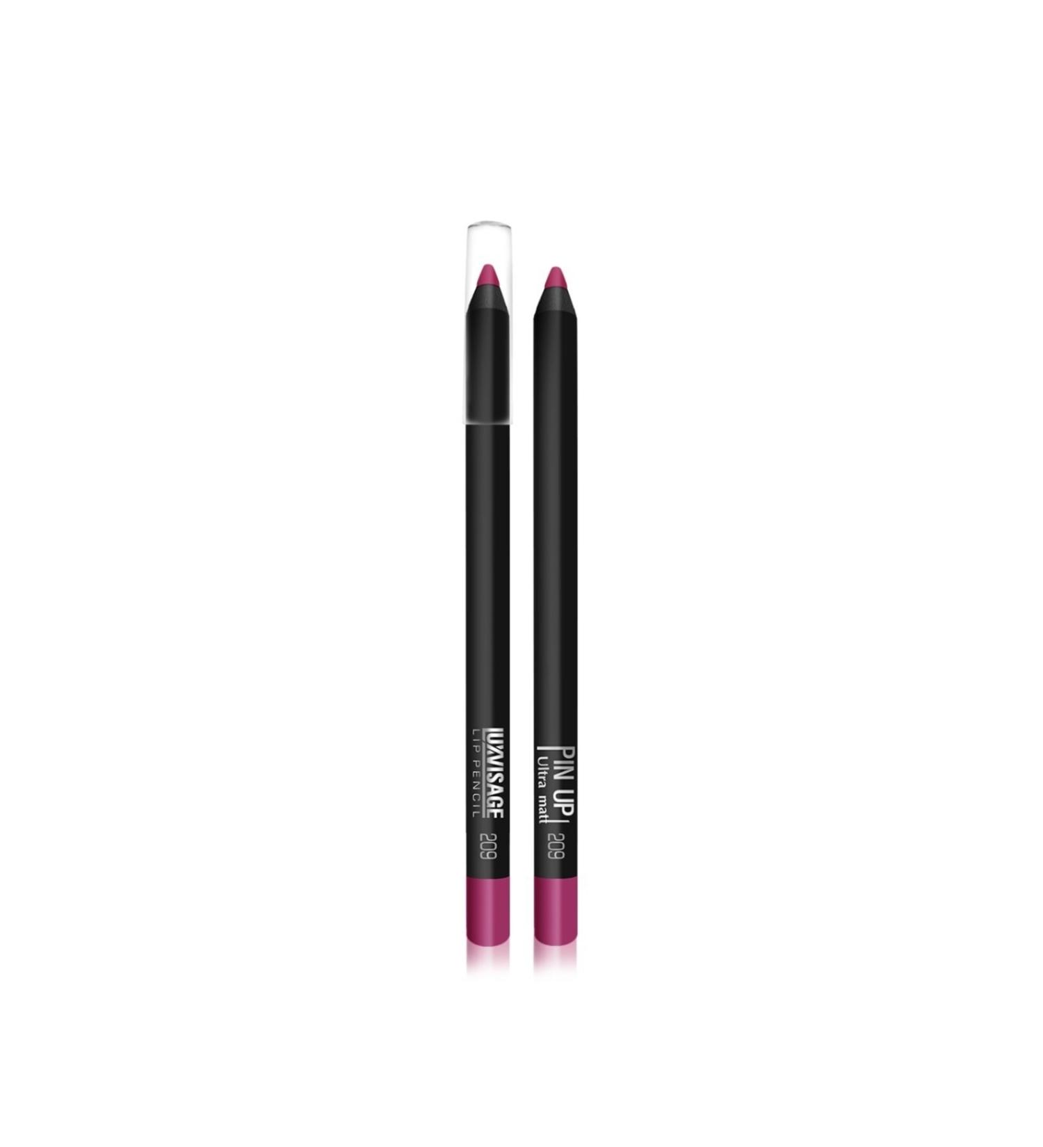 LUXVISAGE COSMETICS Lip Liner P n Up Ultra Matt Lip Pencil 209 Rich