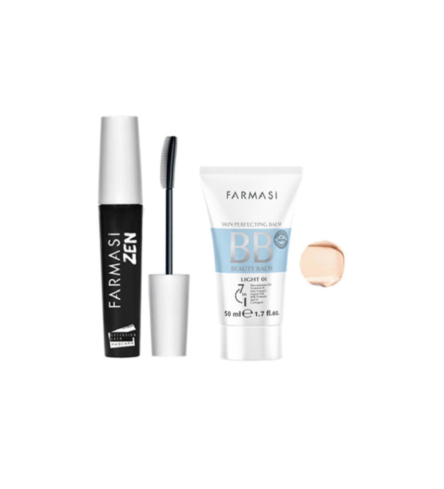 Farmasi Bb Cream Light 50 ml And Zen Mascara