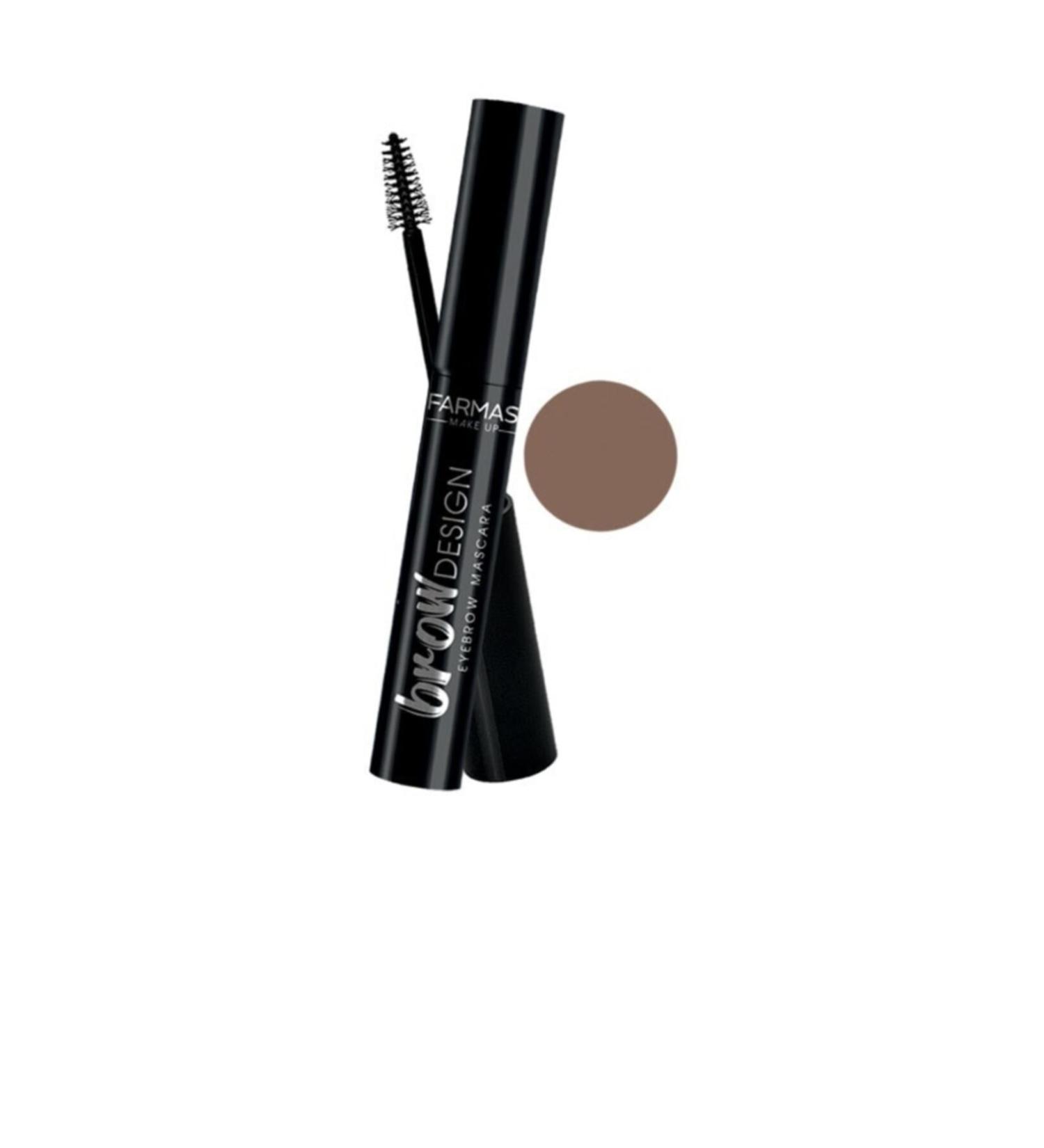 Farmasi Farmasi Eyebrow Mascara 5 Ml Light Brown