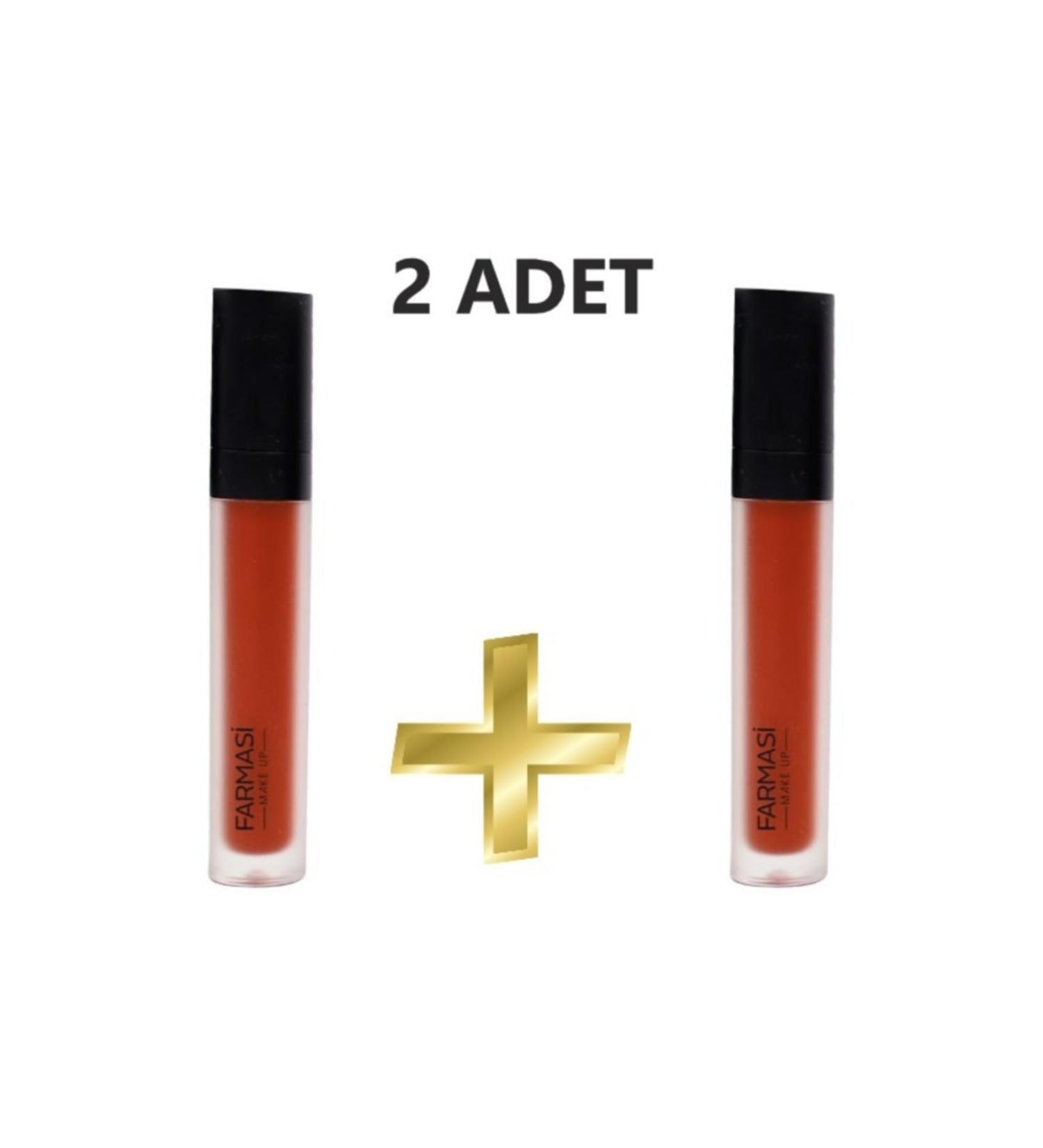 Farmasi 2 Pack Matte Liquid Lipstick - Goddess 204 4 ml