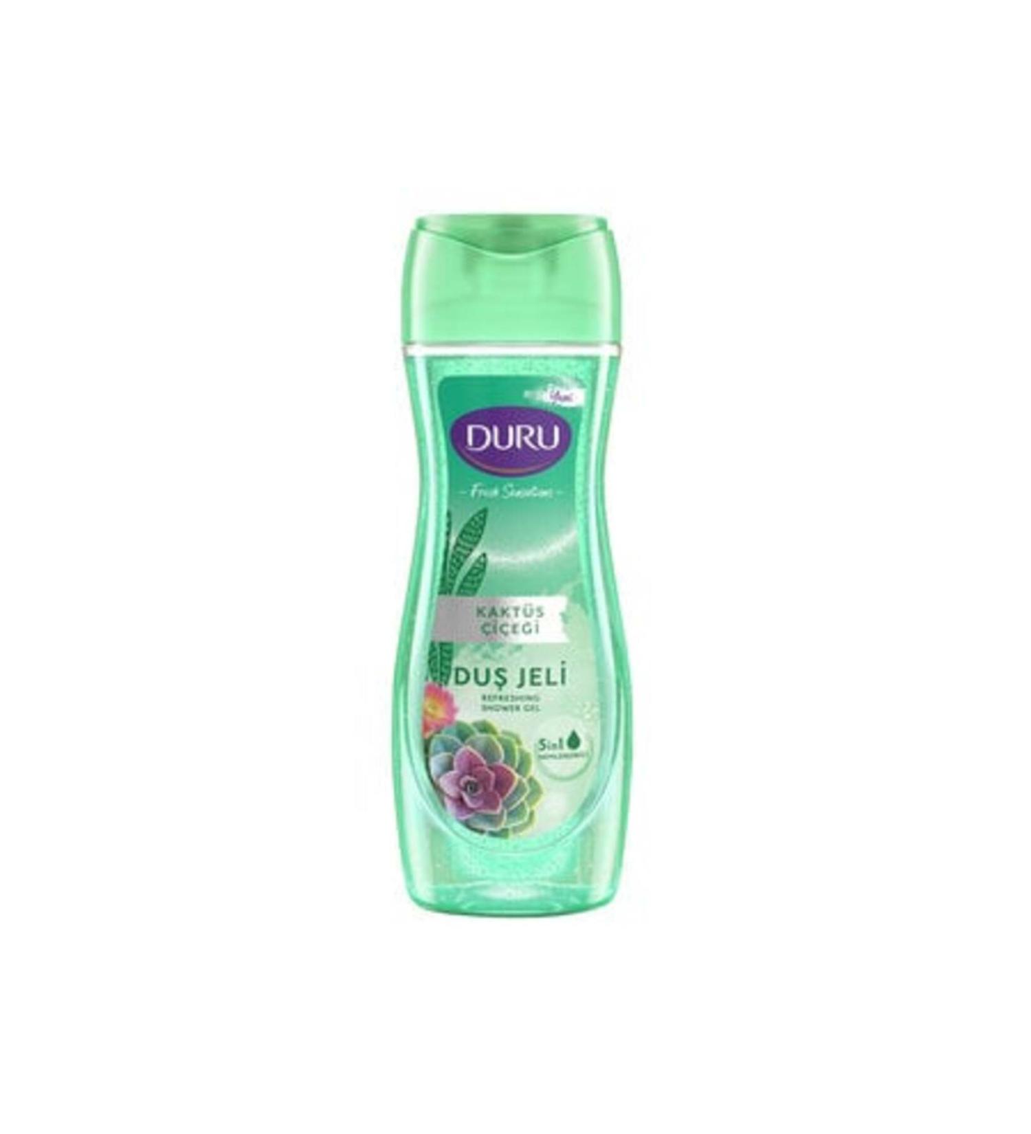 Baby ( CLAY MASK GIFT ) Duru Fresh Sensations Cactus Flower Shower Gel 450 Ml ( 1 PIECE )