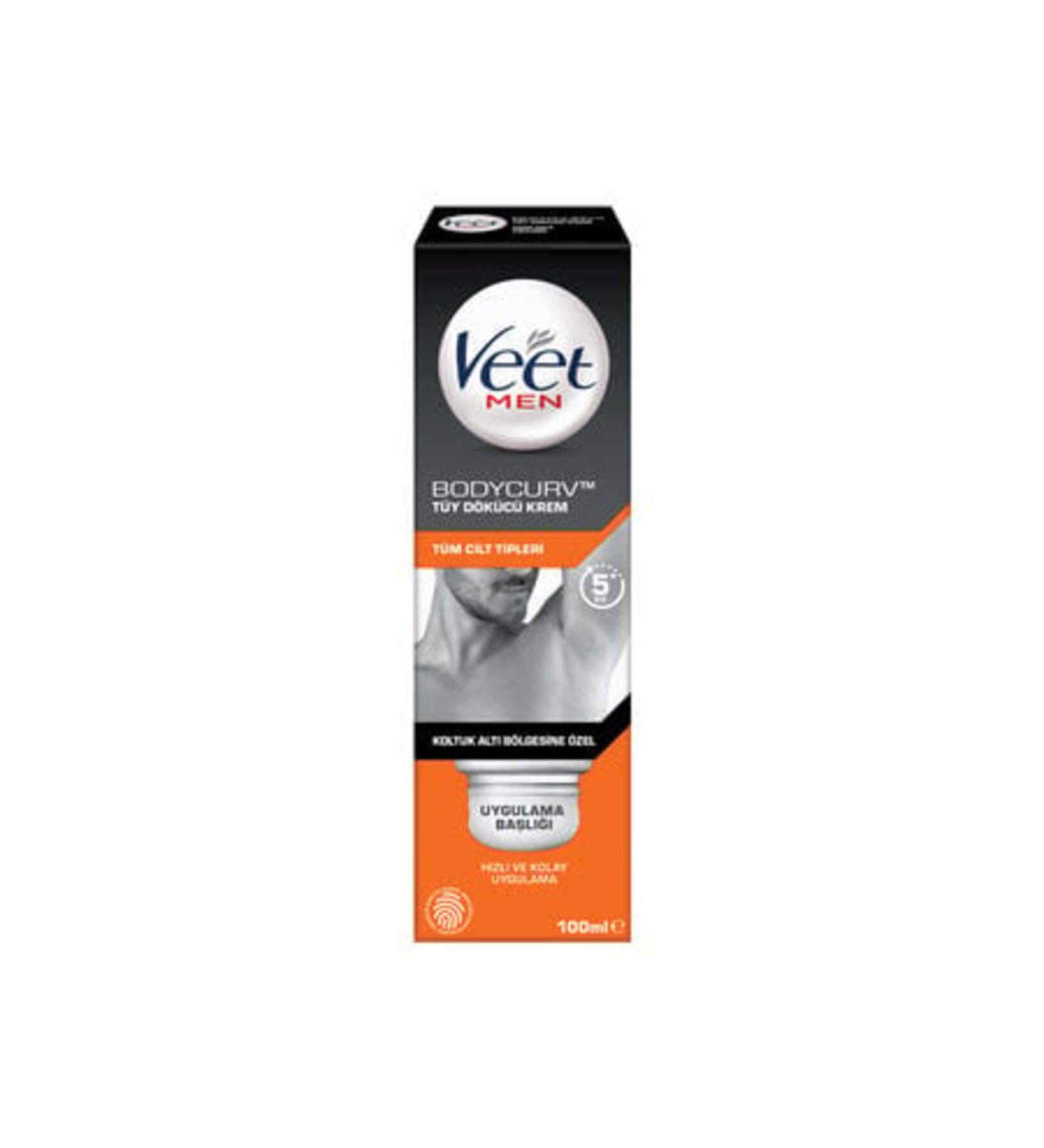 Baby ( CLAY MASK GIFT ) Veet Men Underarm Special Hair Removal Cream 100 Ml ( 1 PIECE )