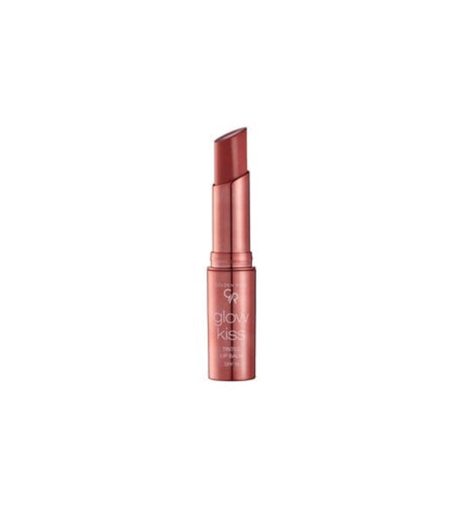 Baby ( CLAY MASK GIFT ) Golden Rose Glow Kiss Tint Lipbalm Vanillatte No:1 ( 1 PIECE )