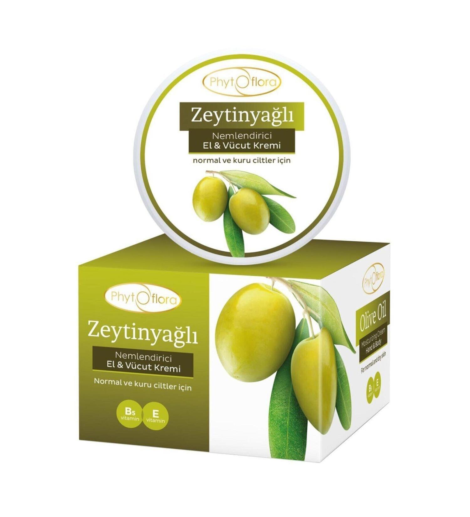 Phytoflora Kumraldede Olive Oil Moisturizing Hand and Face Cream 100 ml