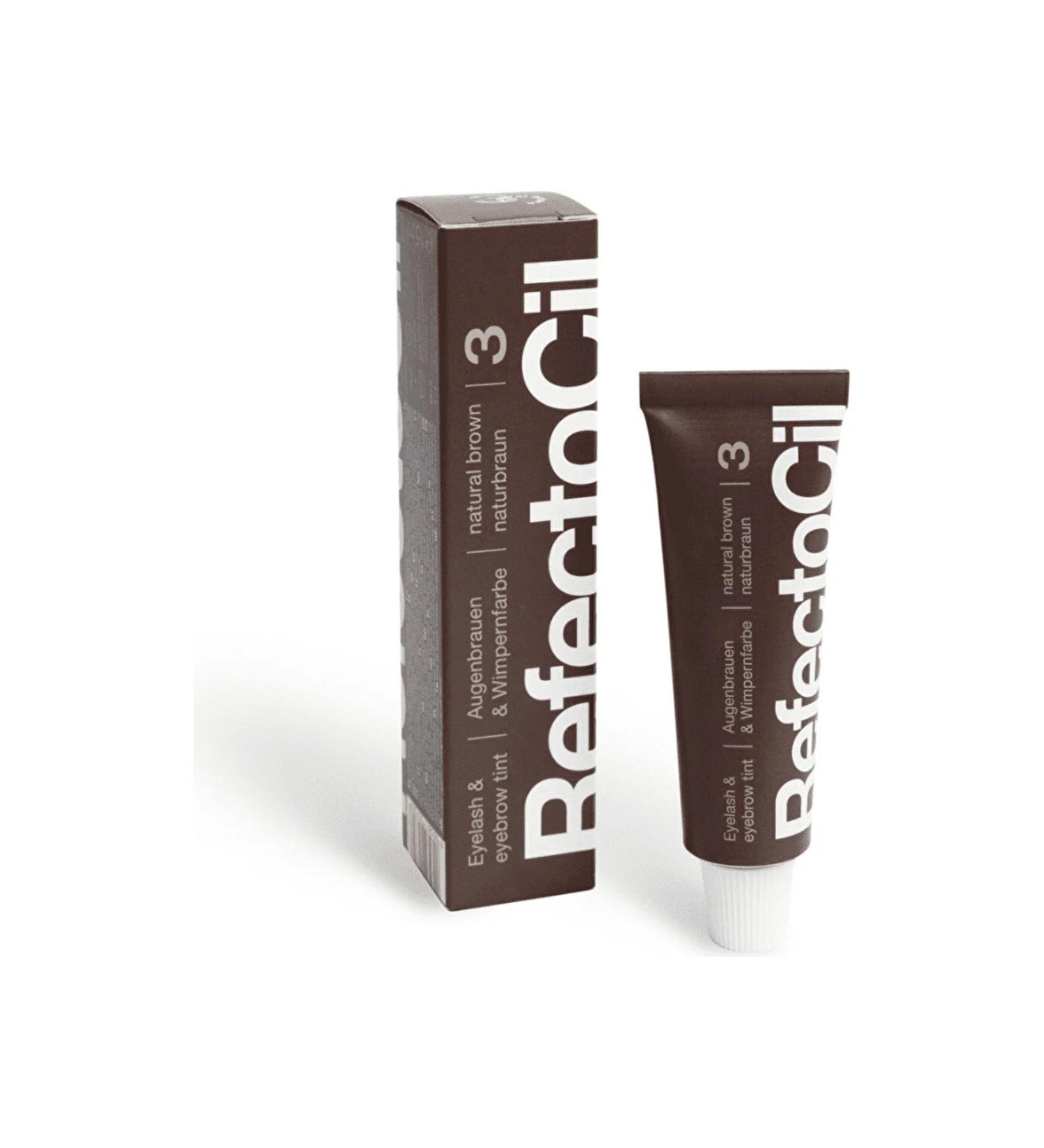 Refectocil Dark Brown Eyebrow and Eyelash Dye Number 3 - Buy Online on GoSupps.com