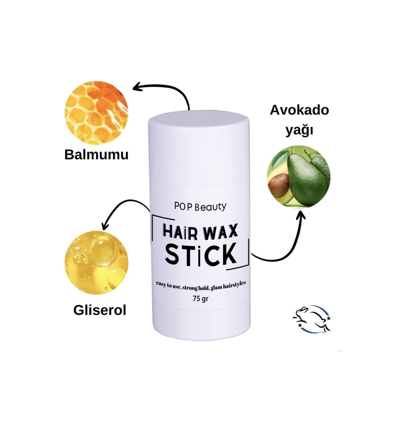POP Beauty Eyebrow Fixer and Shaper & Hair Styling Stick Wax