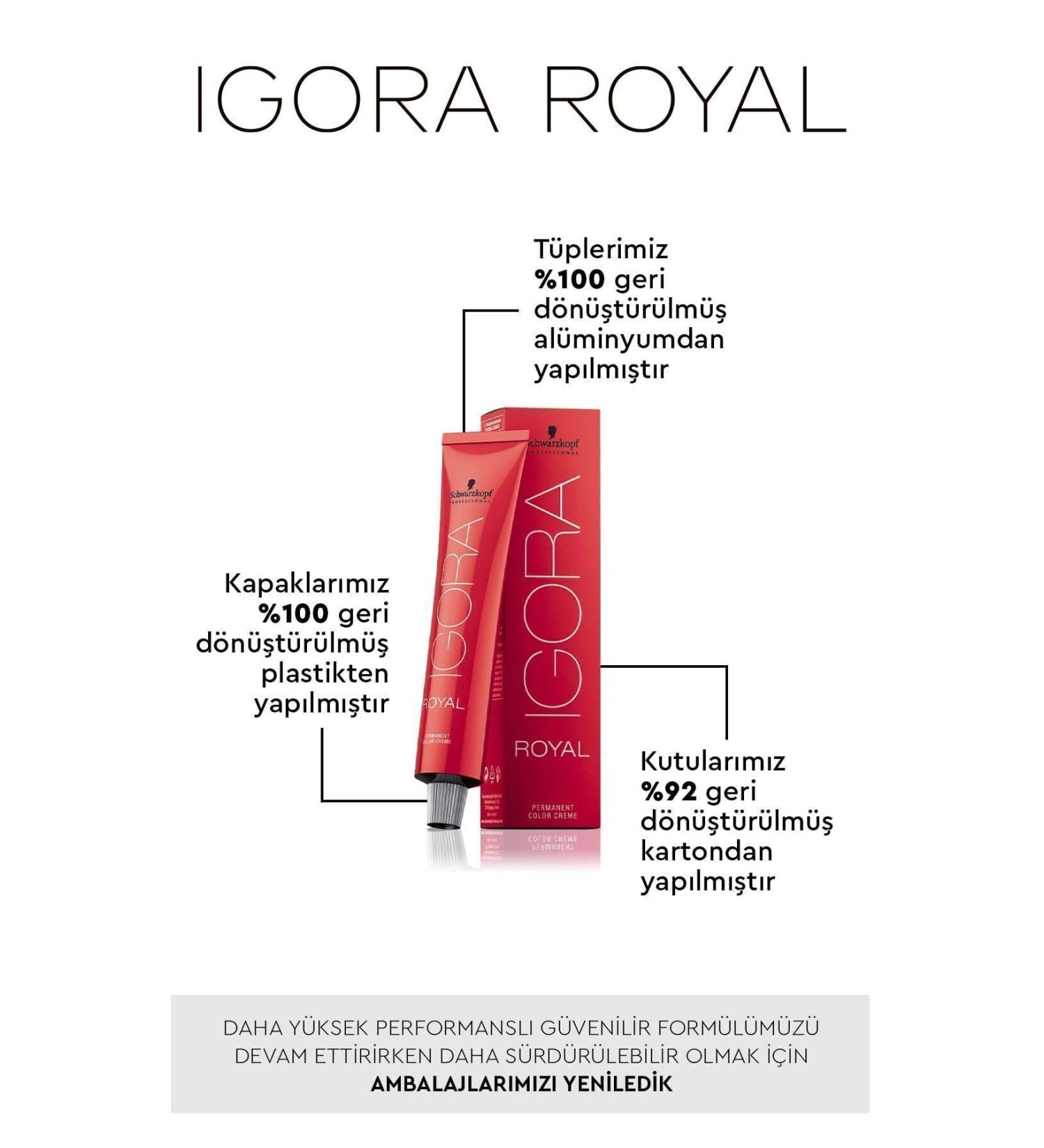 Igora Royal 6-46 Dark Blonde Beige Chocolate Hair Dye 60ml - Buy Online on GoSupps.com