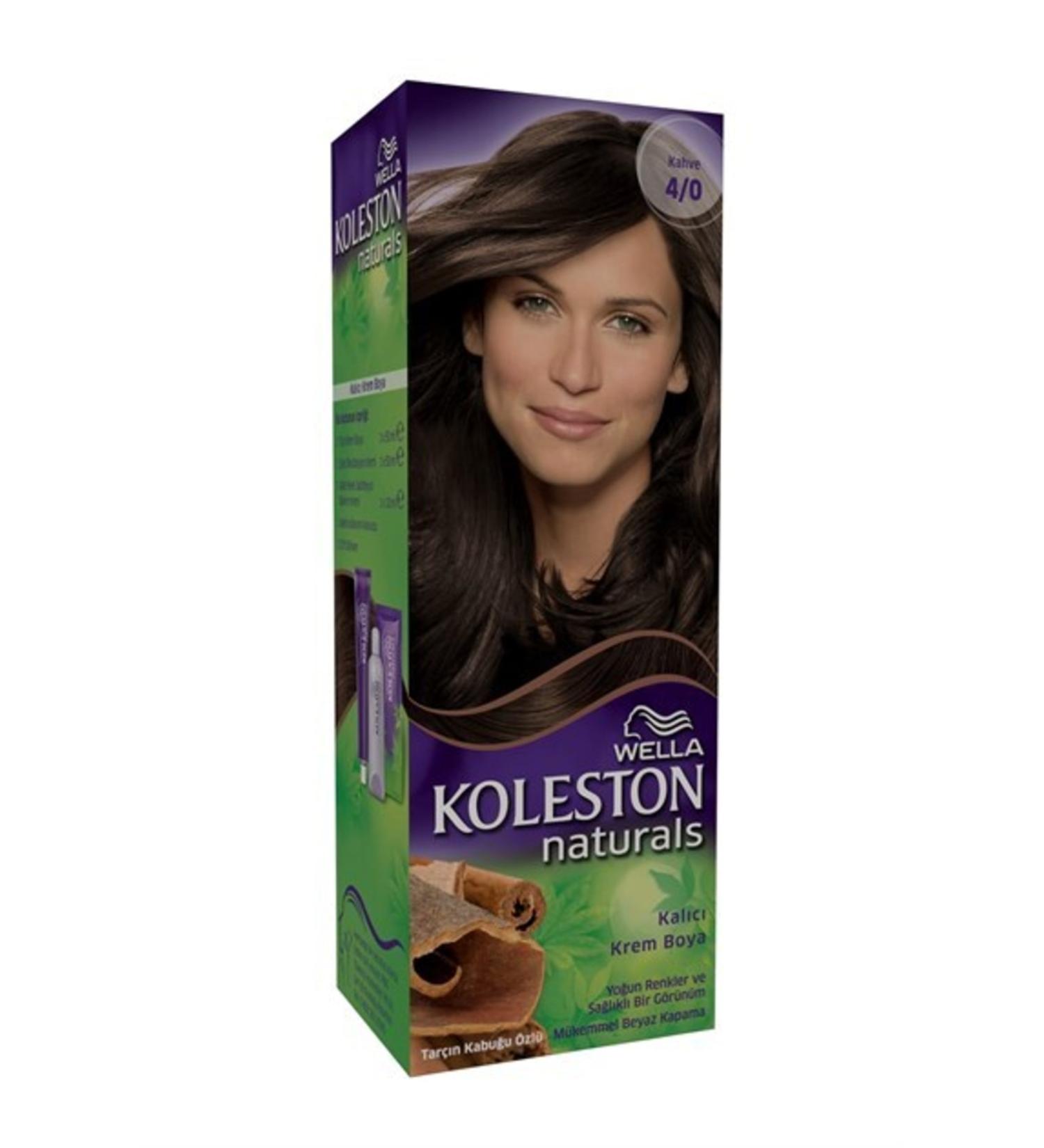 Wella Naturals Dye 4/0 Brown Hair Dye