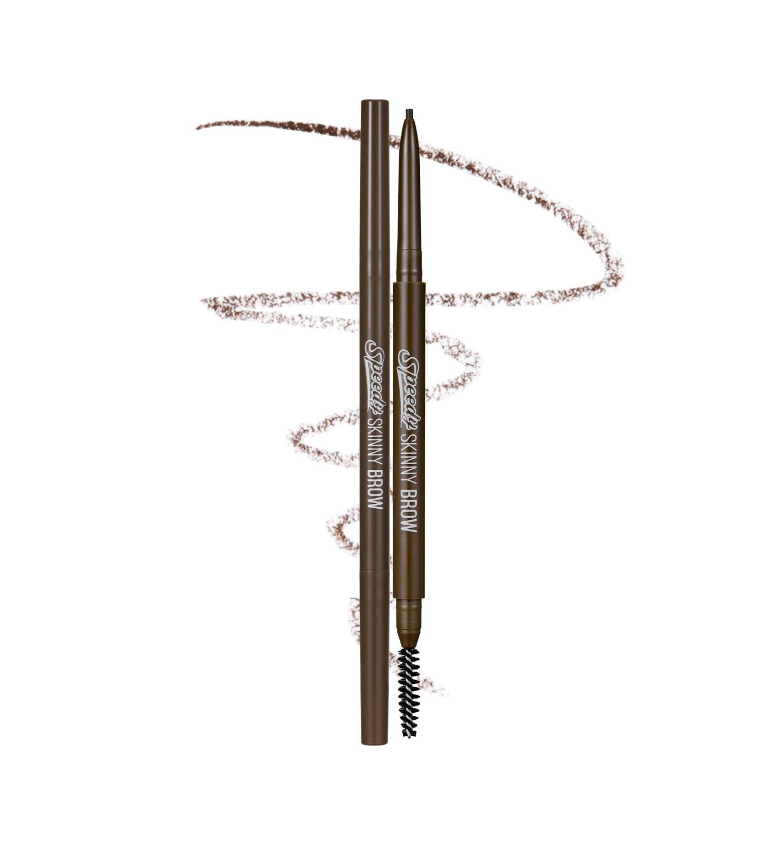 PERIPERA Ultra-Fine Tip Natural-Looking Eyebrow Pencil Peripera Speedy Skinny Brow (3 Natural Brown) - Buy Online on GoSupps.com