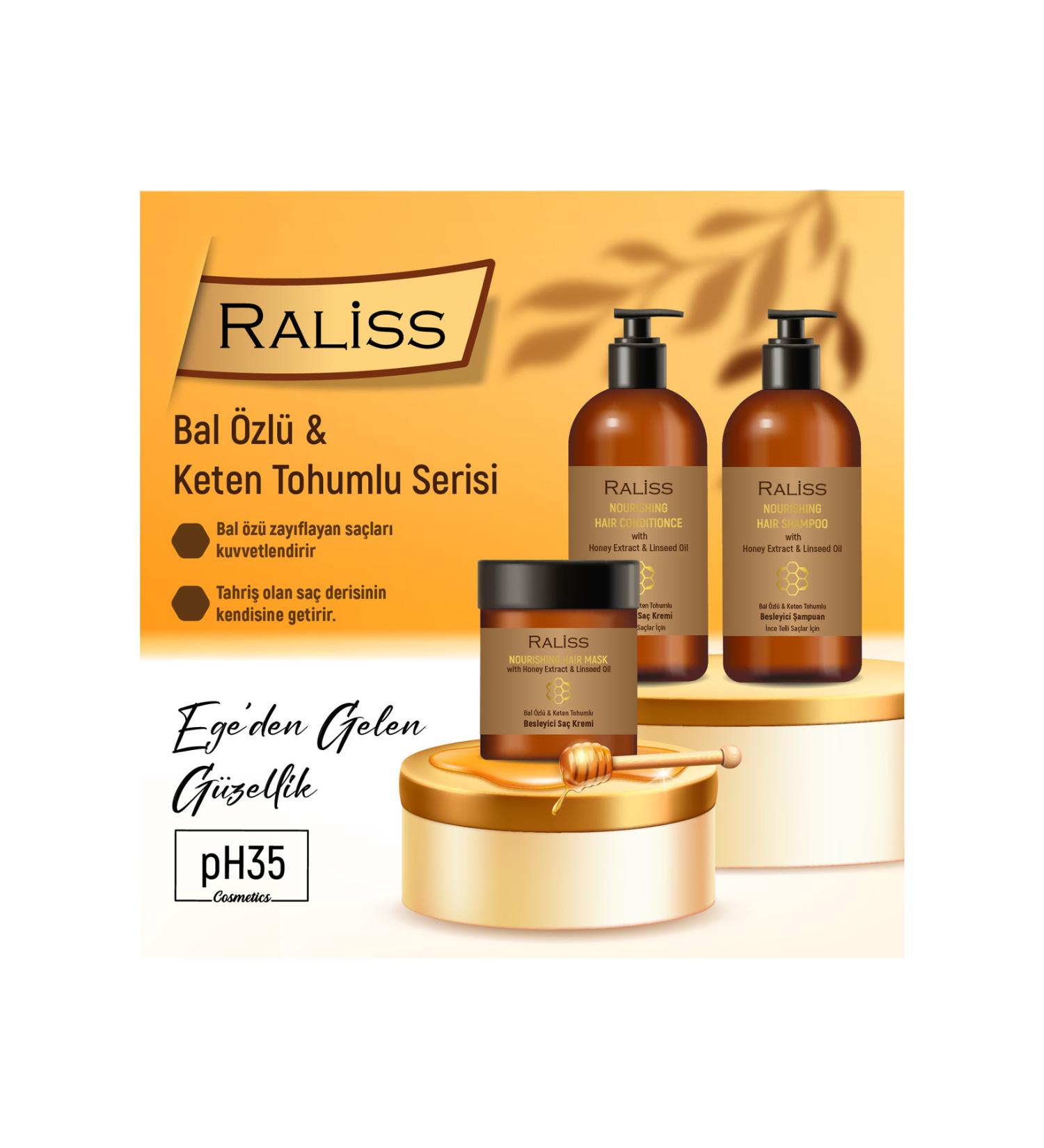 PH35COSMETICS Raliss Honey Essence & Flaxseed Mask 500 ML - Buy Online on GoSupps.com