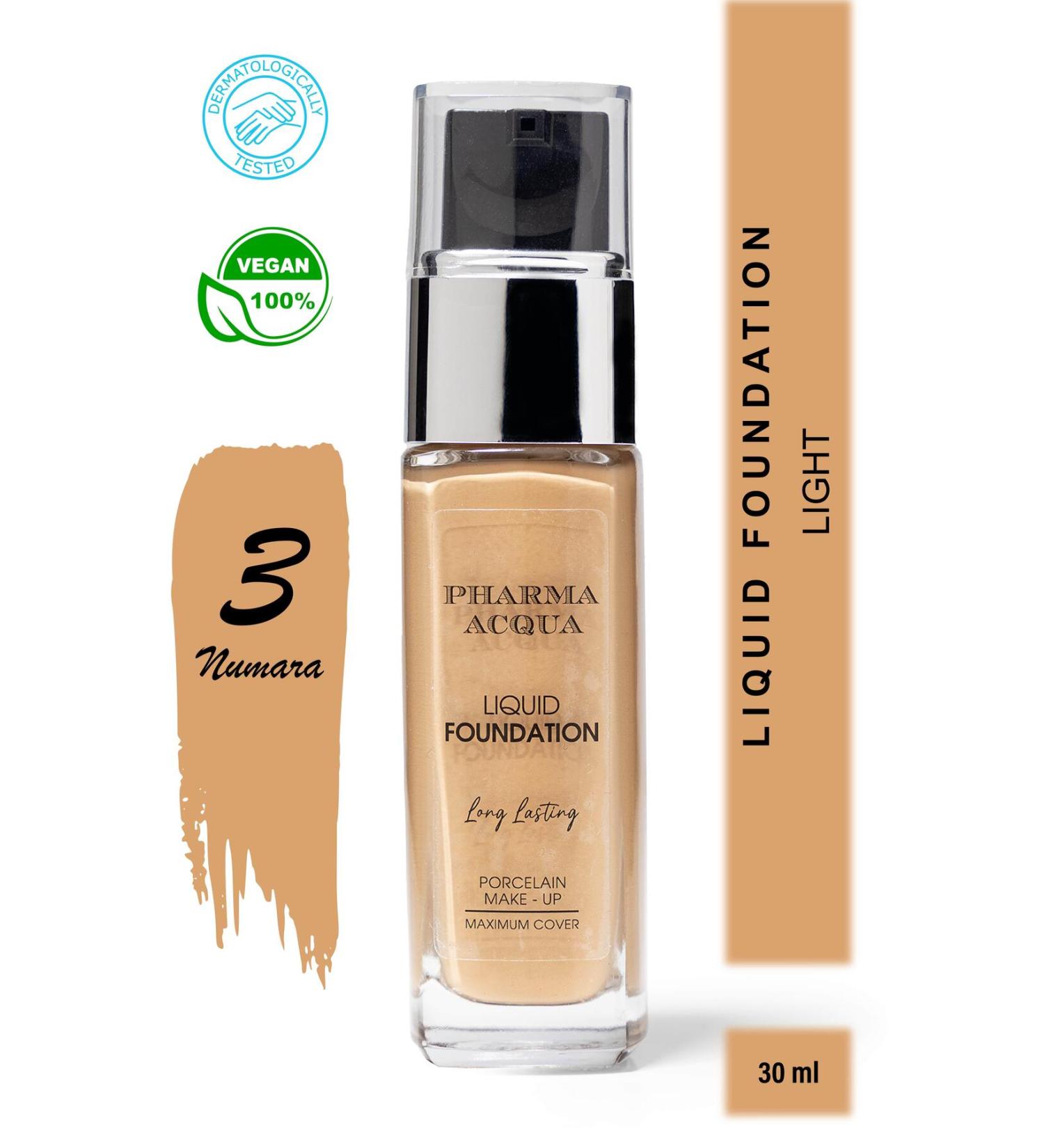 Pharma Acqua Long Lasting Liquid Foundation 30 ml - 03