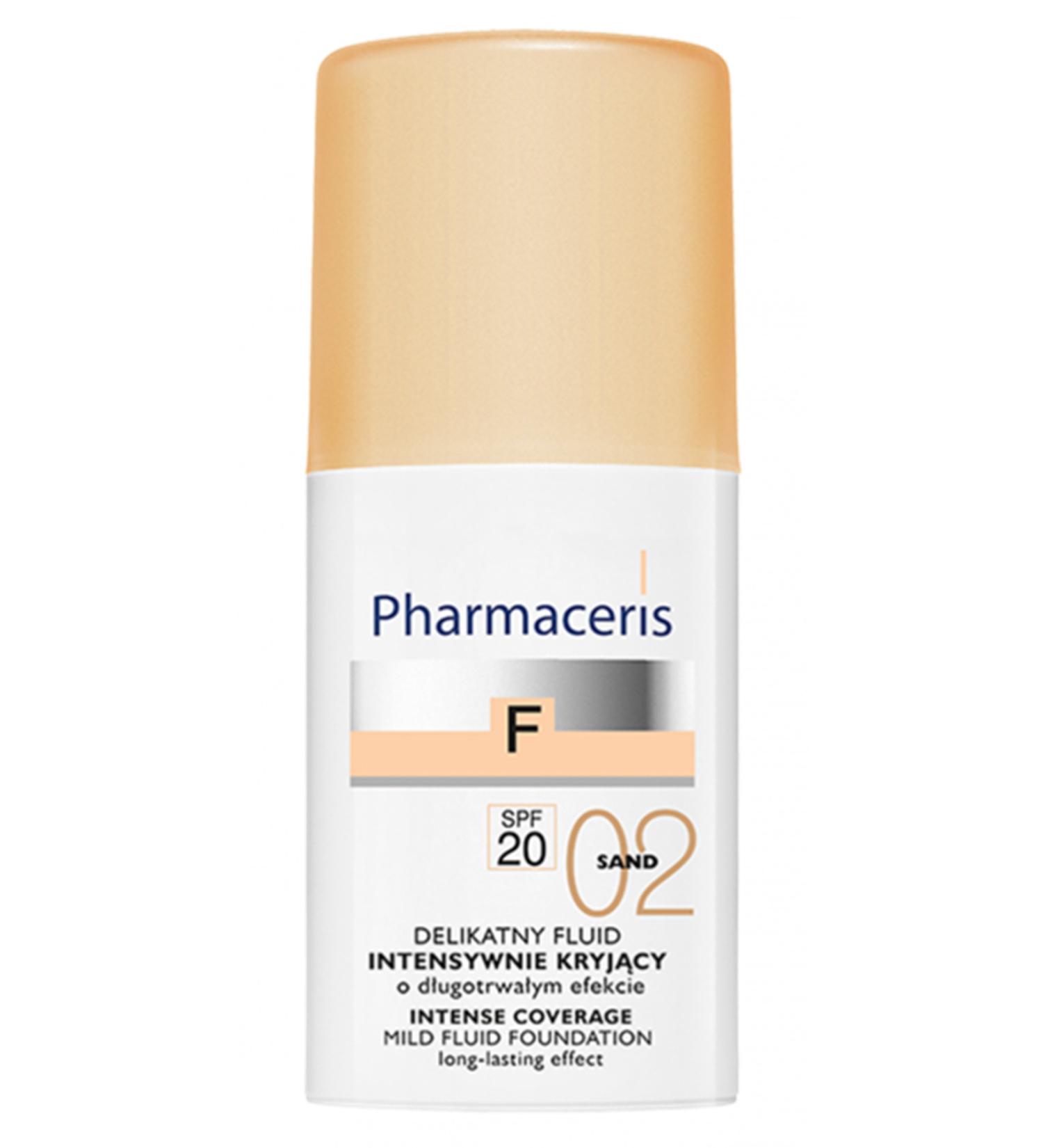 Pharmaceris Soft Liquid Foundation Spf 20 Intensive Concealer 02 Sand 30 ml