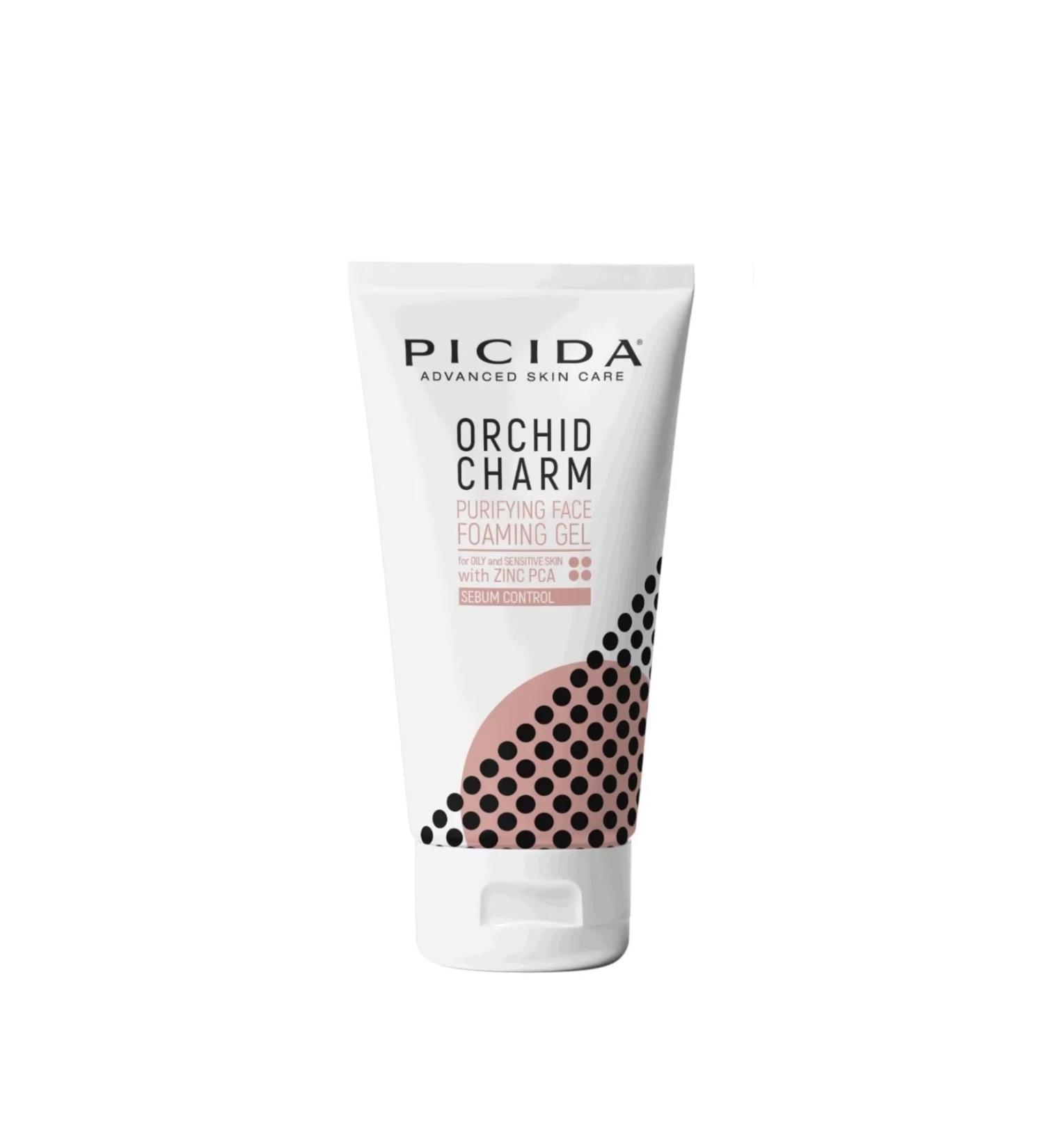PICIDA Orchid Charm Orchid and Centella Extract Purifying Brightening Facial Cleansing Gel 150 ml