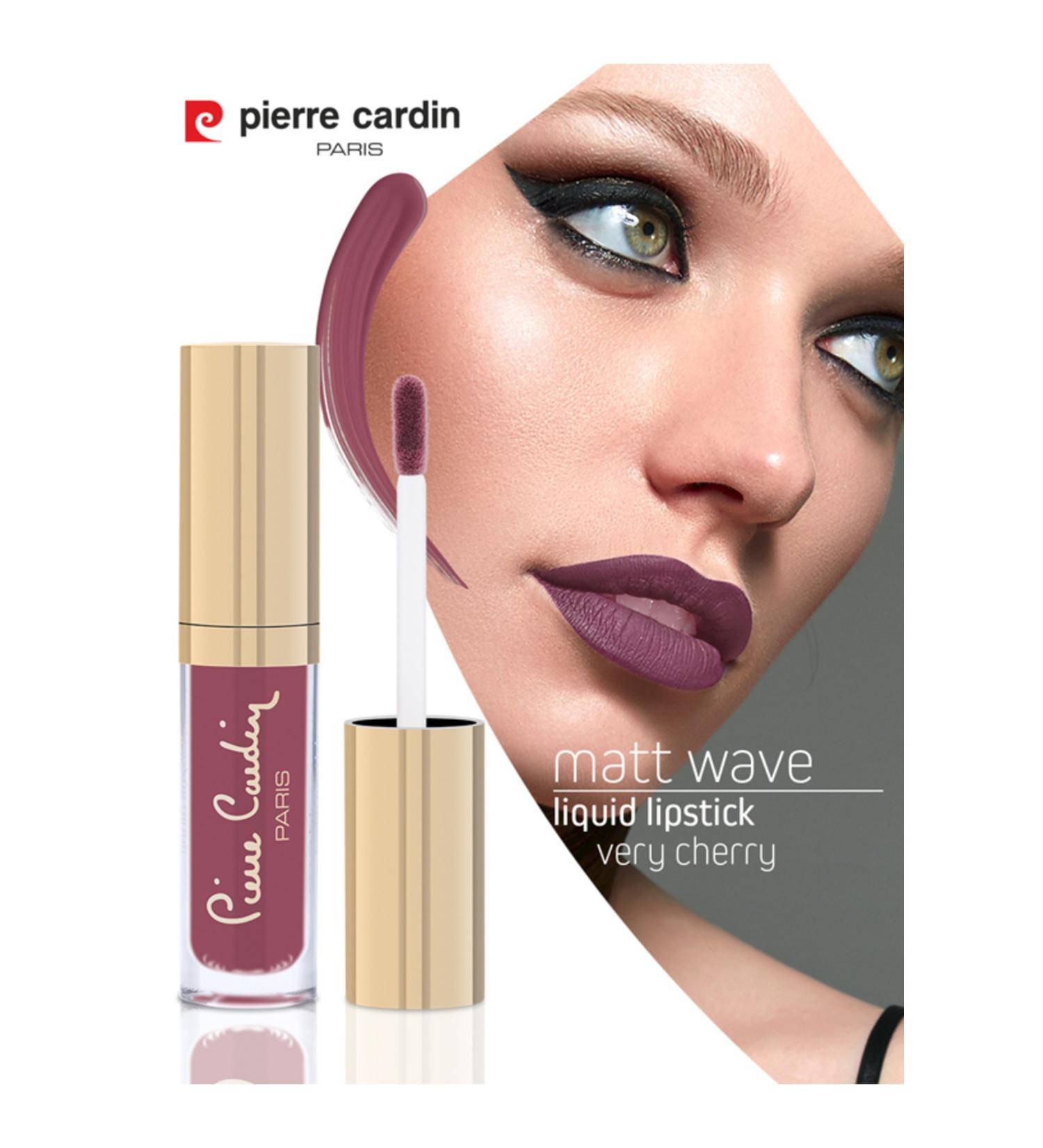 Pierre Cardin Matt Wave Liquid Lipstick Matte Liquid Lipstick Very Cherry