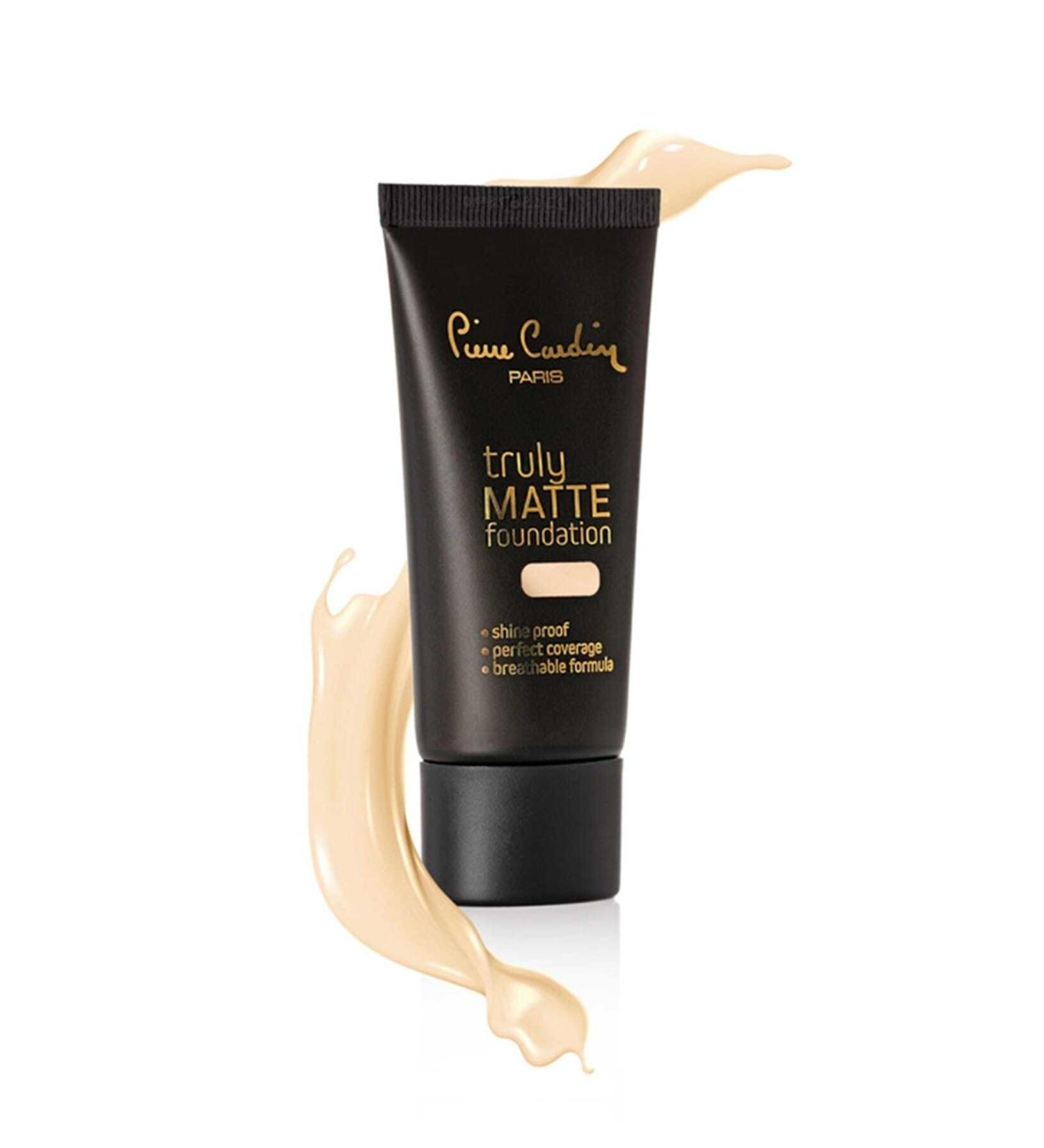 Pierre Cardin Matte Foundation - Truly Matte Foundation Light 8680570466974