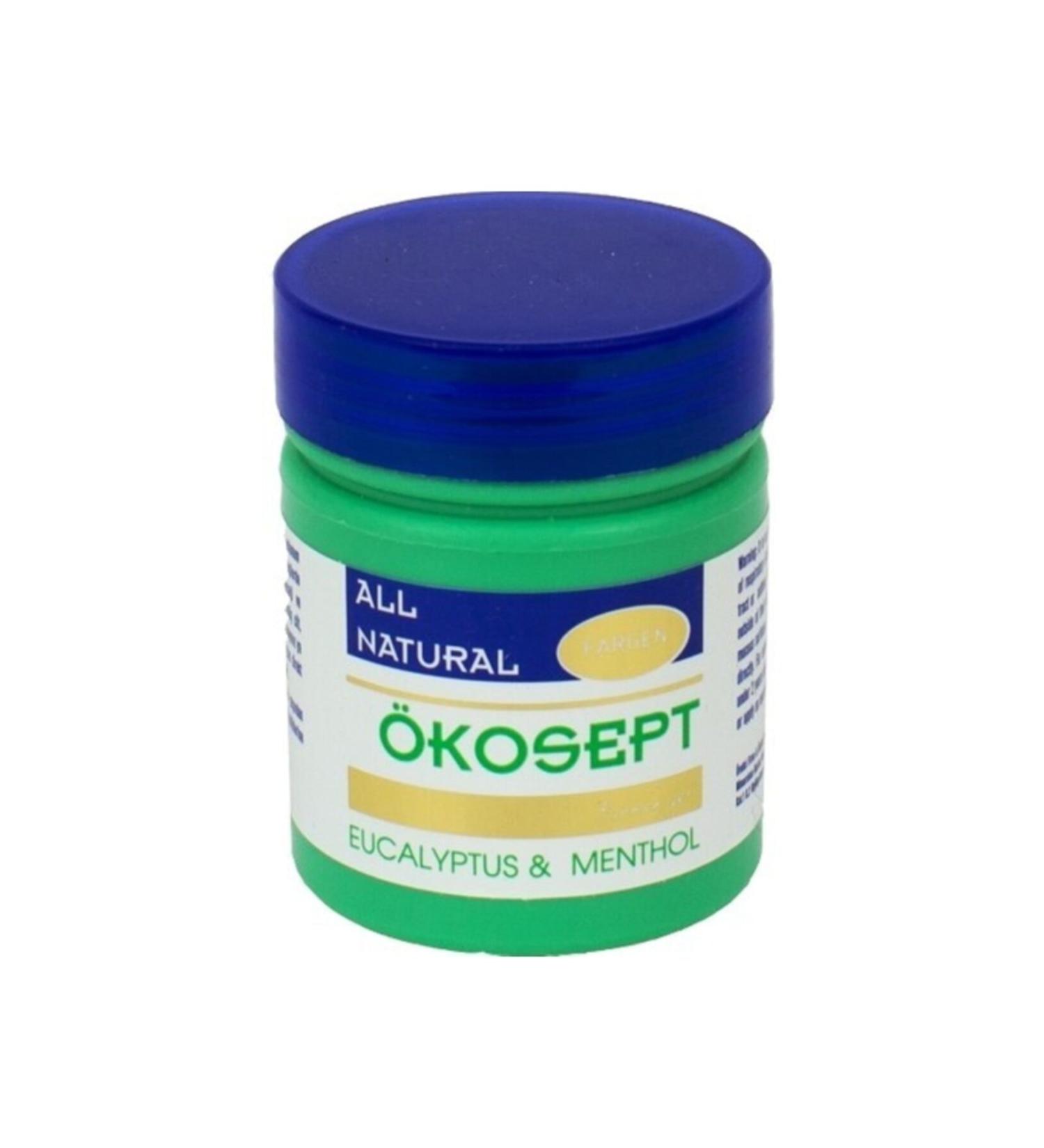 All Natural kosept Eucalyptus Menthol Barrier Gel 40 gr