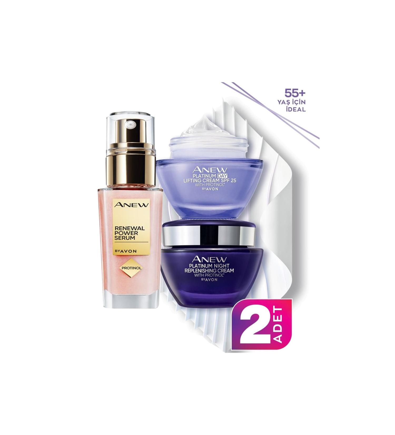 Avon Anew Platinum Night and Day Cream - Protinol Serum