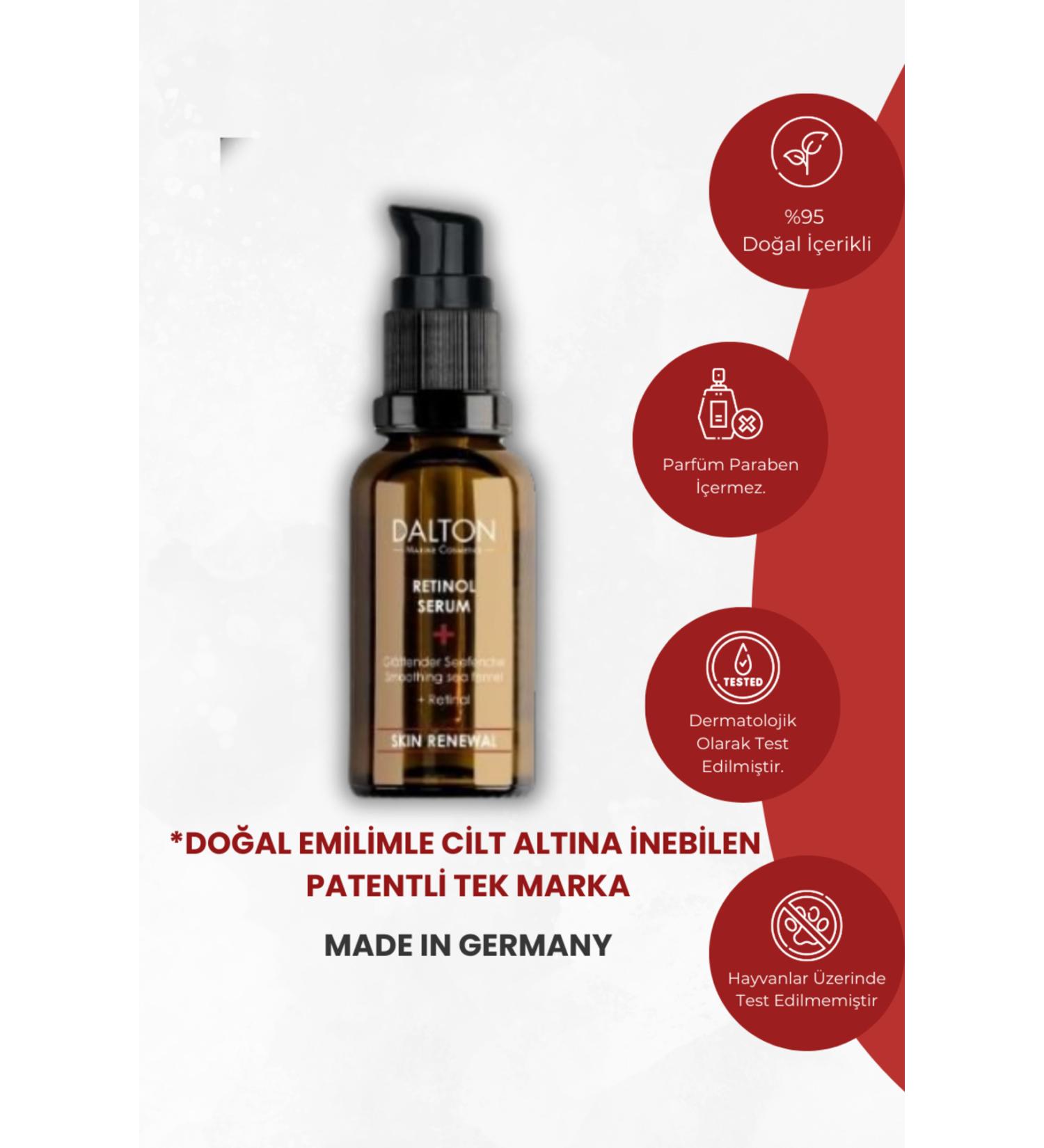 DALTON MARINE COSMETICS Skin Rejuvenator Repair Anti-Aging Retinol Serum for All Skin Types - Buy Online on GoSupps.com