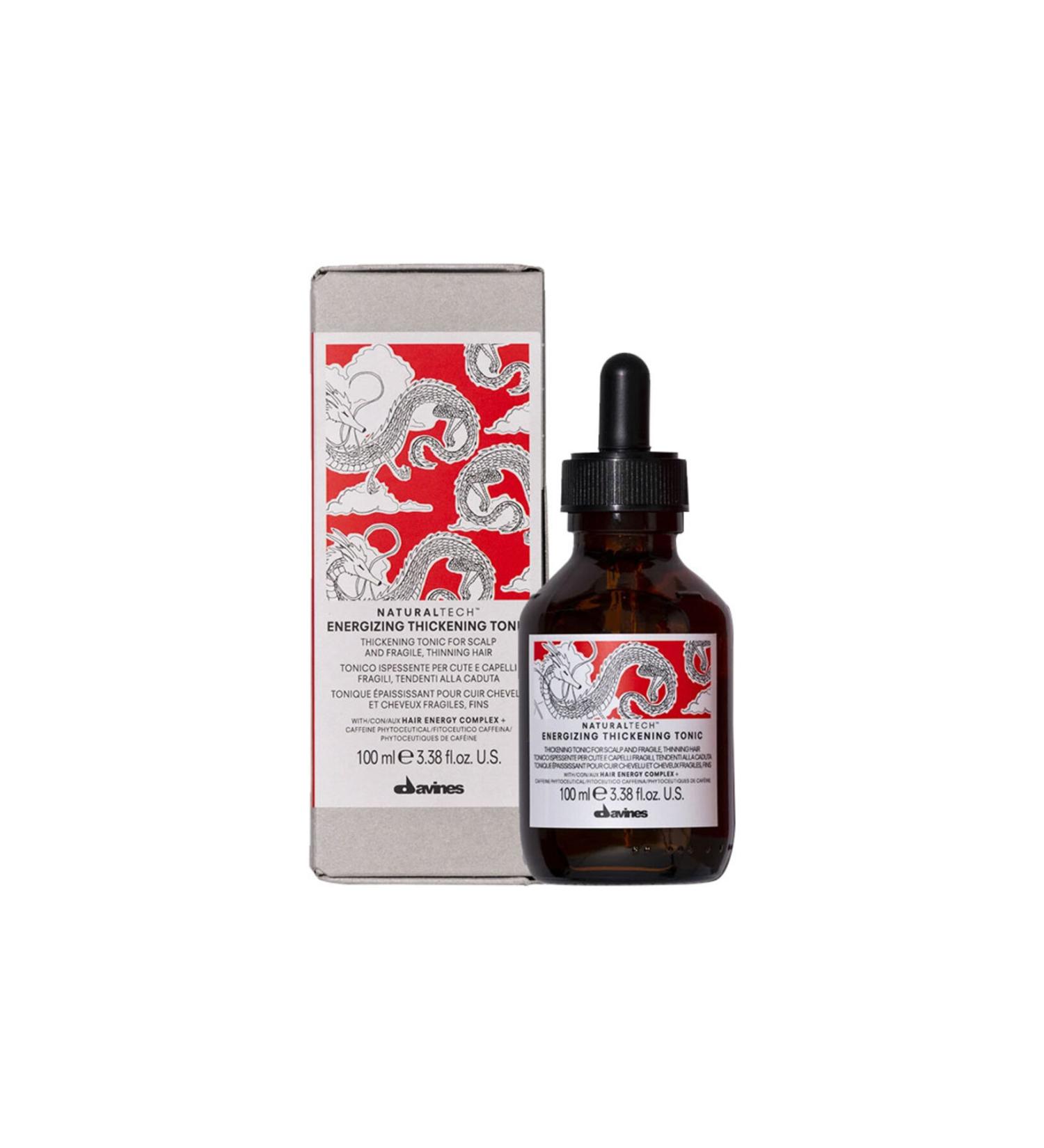 Davines Energizing Thickening Tonic for Thinning Brittle and Weak Hair (100ml)