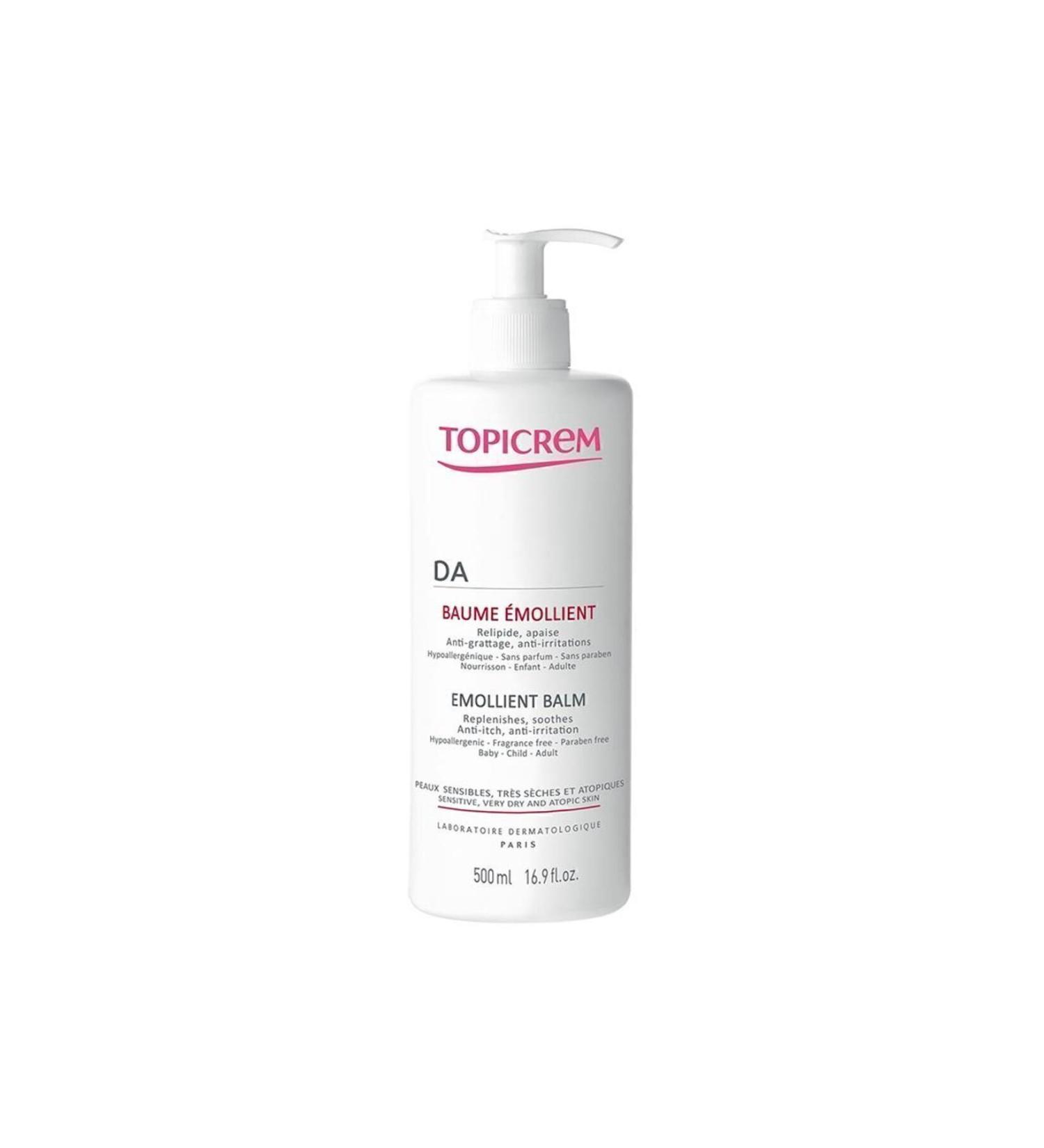 Topicrem Ad Emollient Balm 500 ml - Buy Online on GoSupps.com