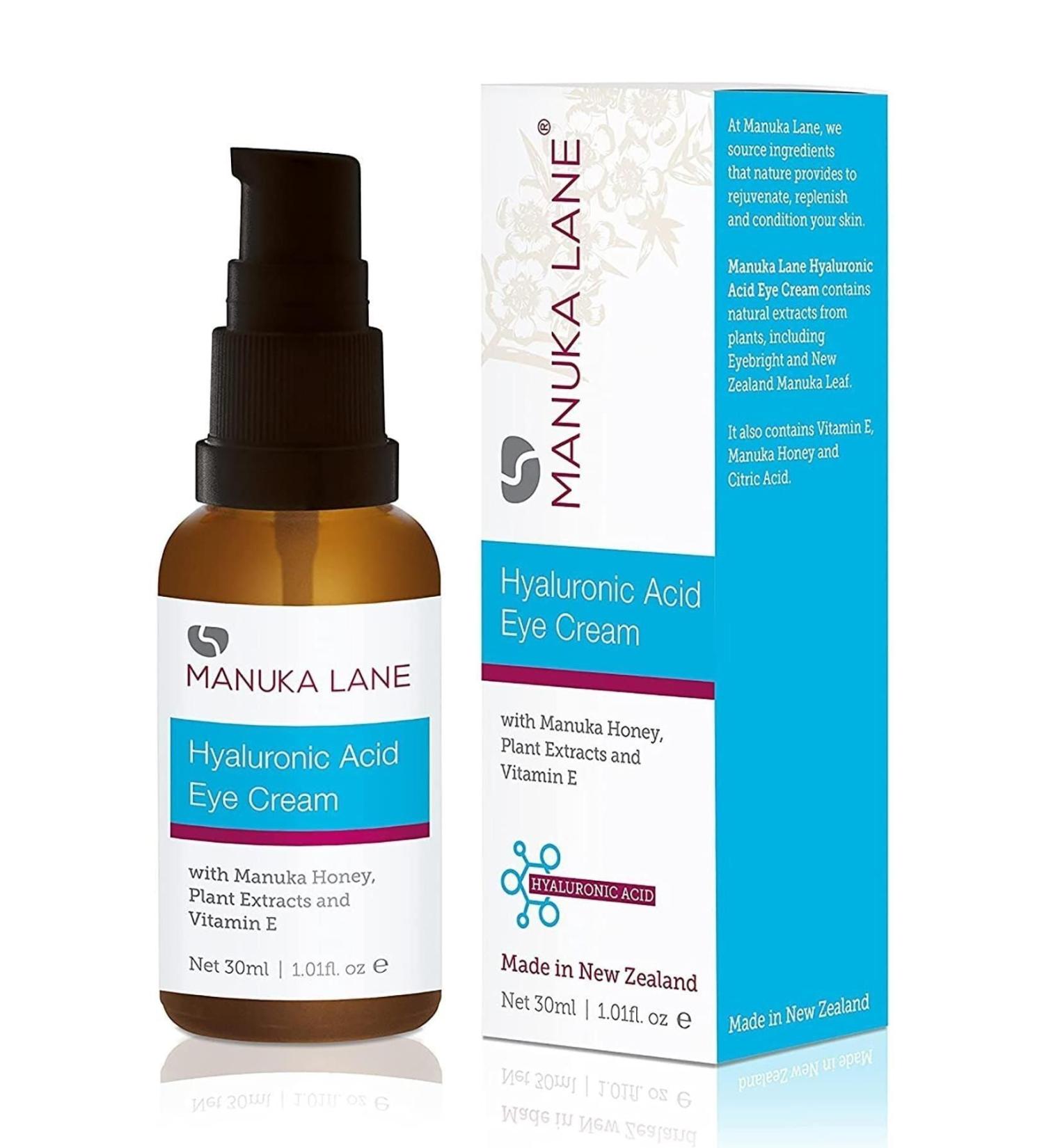 Manuka Lane Hyaluronic Acid Eye Cream 30ml
