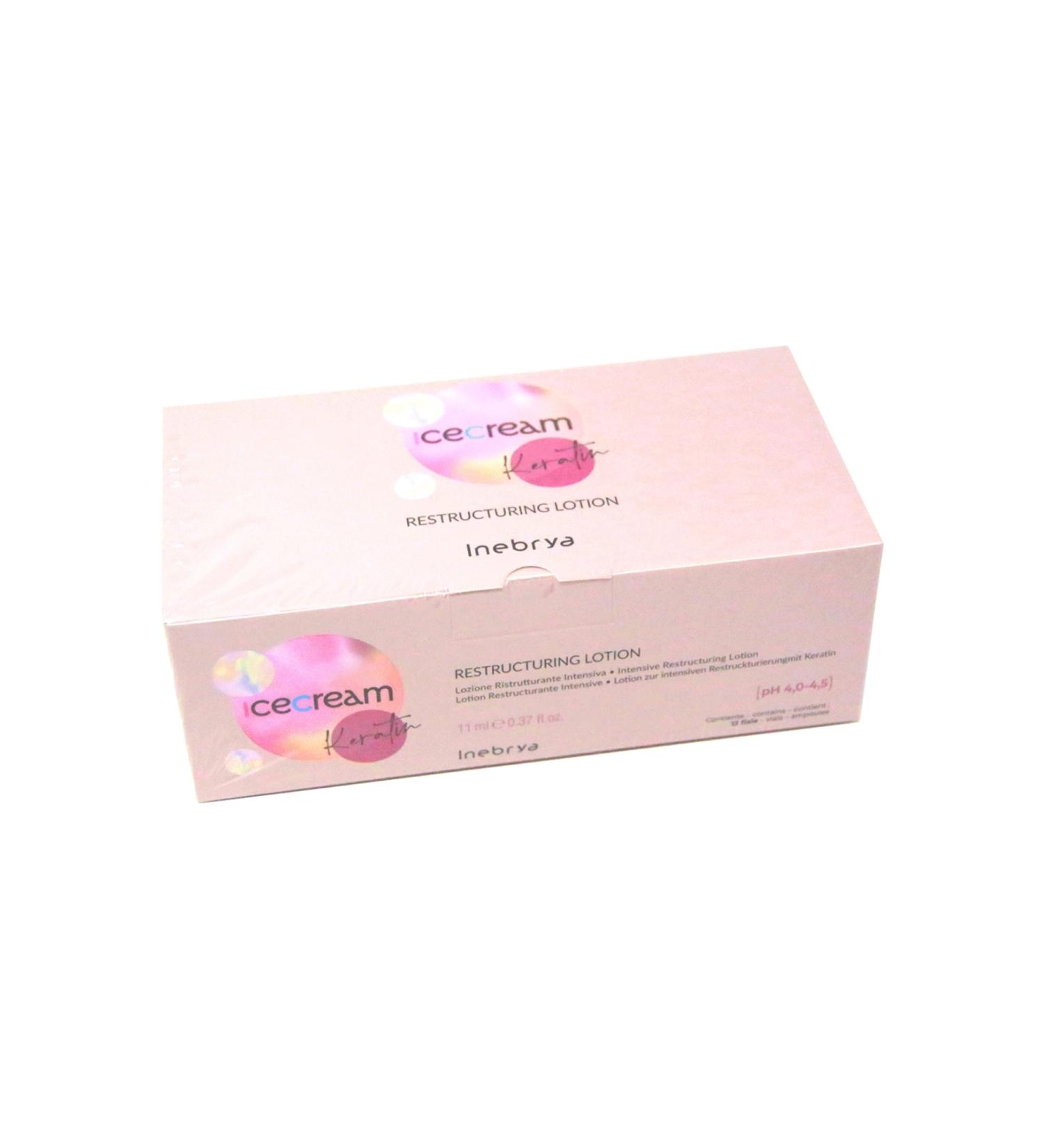 Inebrya Ice cream Keratin Intensive Reconstructive Hair Lotion 12x11mlSED69633165963369.... . ..