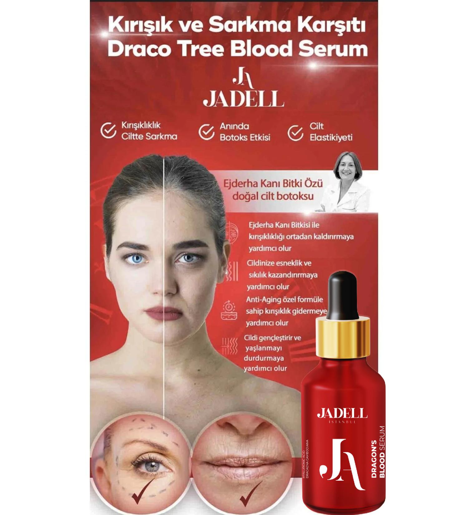 JADELL Botox Effective Dragon's Facial Face Serum 30 ml - Buy Online on GoSupps.com