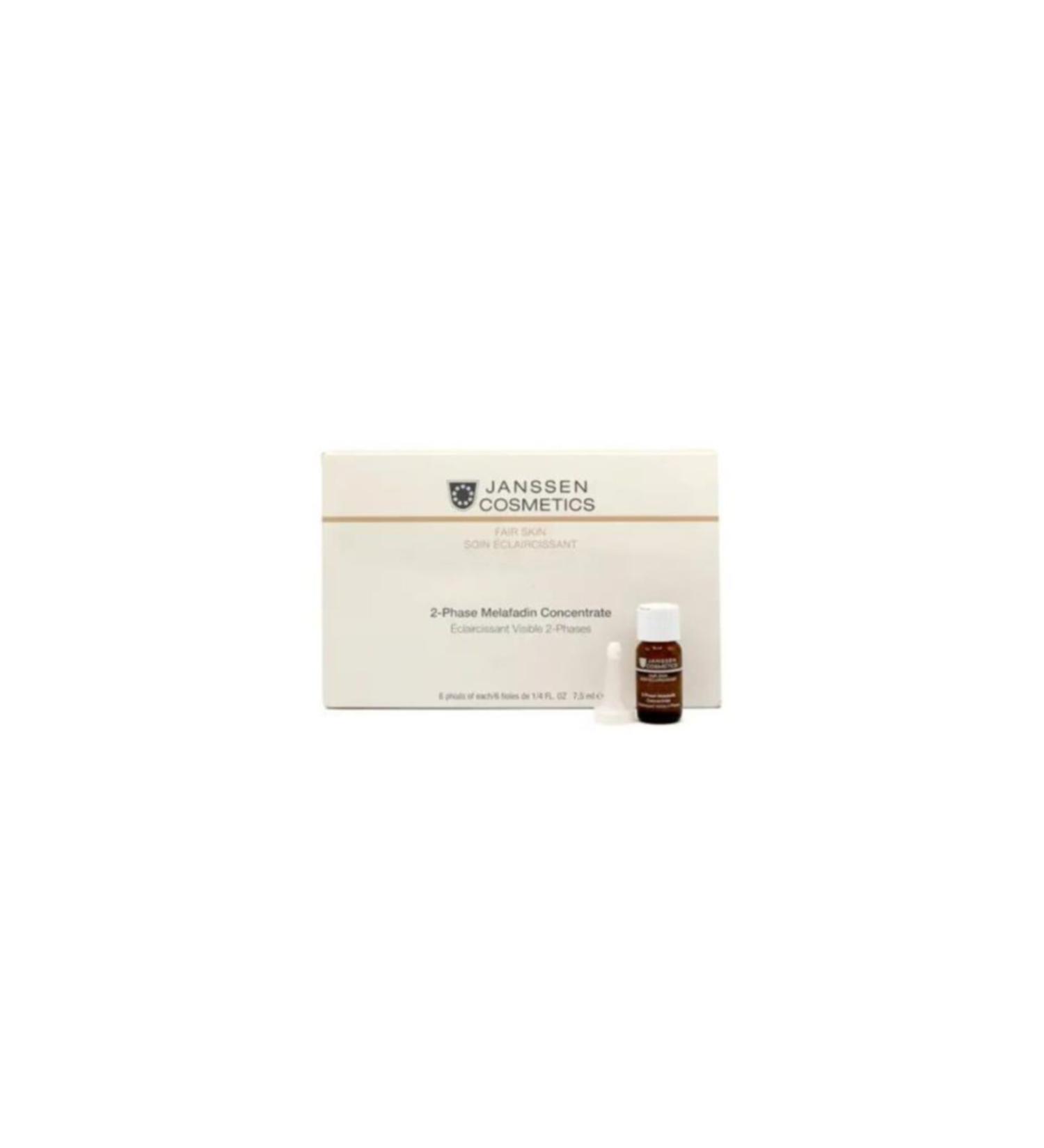 Janssen Cosmetics Janssen Cosmetics Fair Skin 2phase Melafadin Concentrate 6x7.5 ml