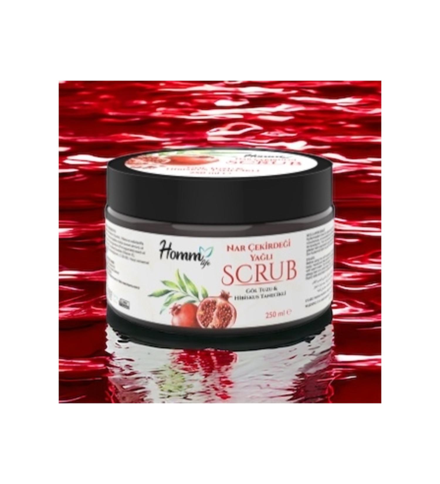 Homm Life Pomegranate Seed Oil Plant Grain Scrub 250 ml